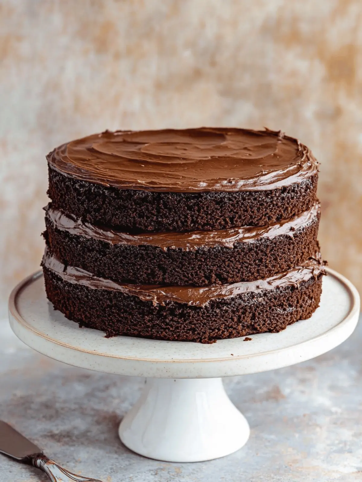 Irresistible American Style Chocolate Fudge Cake Recipe 4 American Style Chocolate Fudge Cake