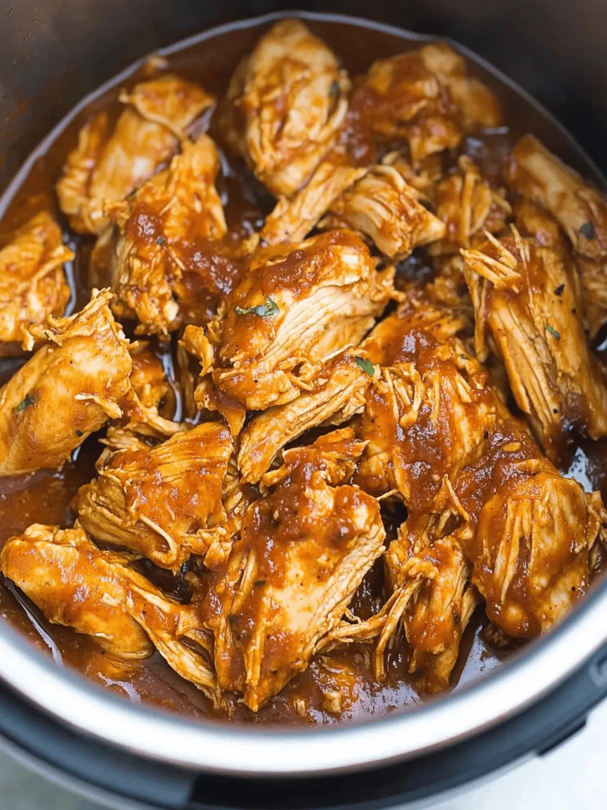 Instant Pot BBQ Chicken: Fall-Apart Goodness in 30 Minutes 4 Instant Pot BBQ Chicken