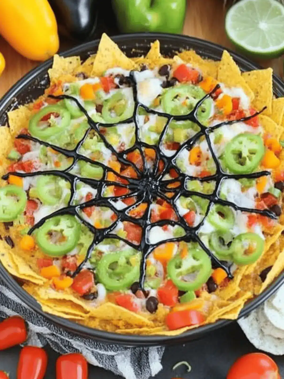 Transform Your Parties with Spider Web Taco Dip Magic 4 Spider Web Taco Dip