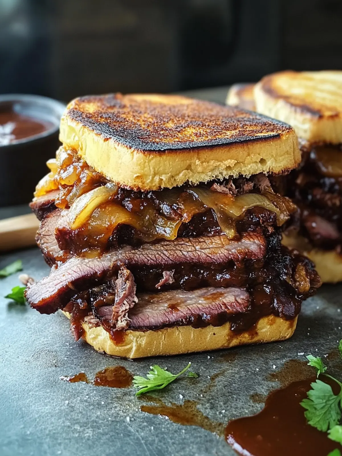 BBQ Brisket Melts: Your New Comfort Food Obsession 4 BBQ Brisket Melts