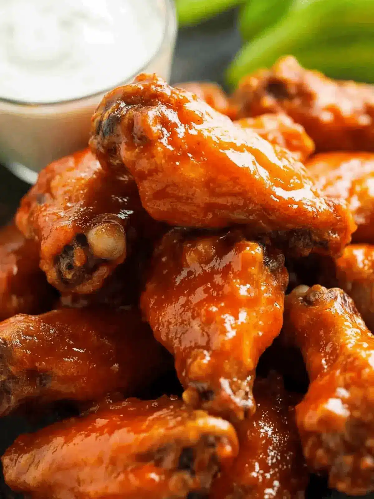 Crispy Baked Buffalo Wings Ultra Crunchy Game Day Treat! 2 Baked Buffalo Wings ULTRA CRISPY!!