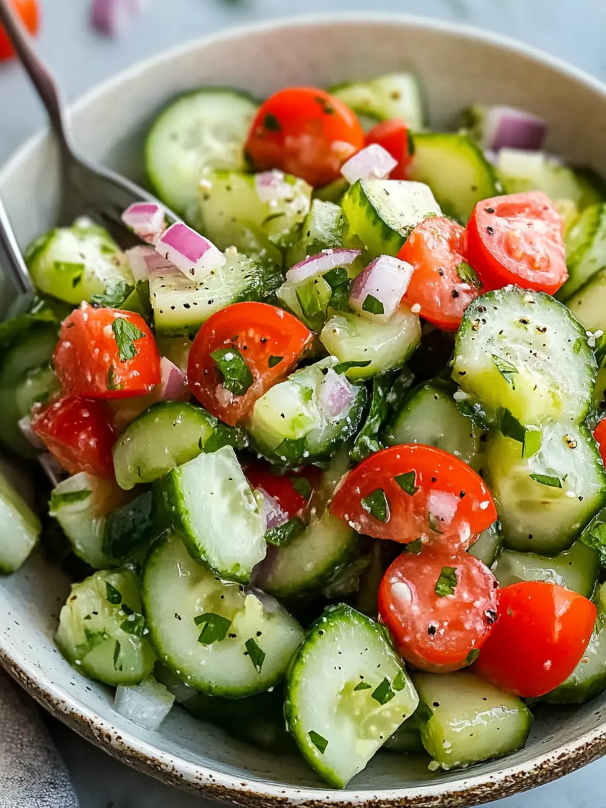 Italian Cucumber Salad: The Refreshing Side You ll Love 2 Italian Cucumber Salad