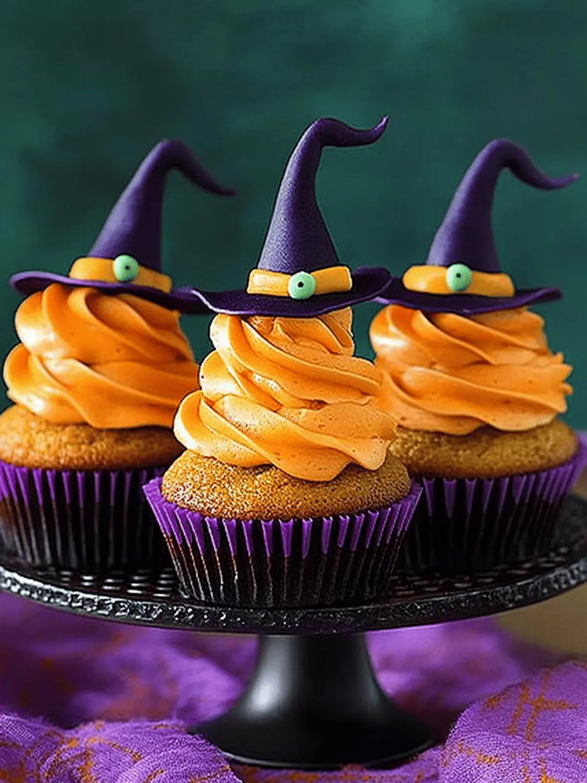 Witch Hat Cupcakes - Spook Up Your Halloween Party Treats 4 Witch Hat Cupcakes