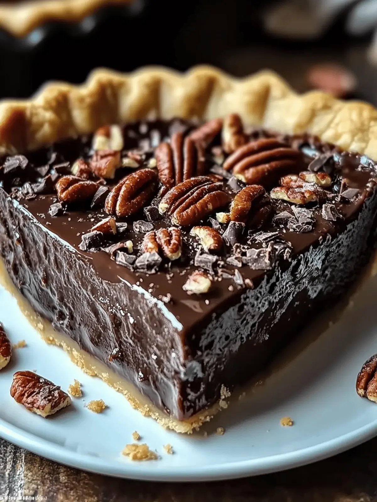 Texas Chocolate Pecan Pie Indulge in Southern Bliss 4 Texas Chocolate Pecan Pie