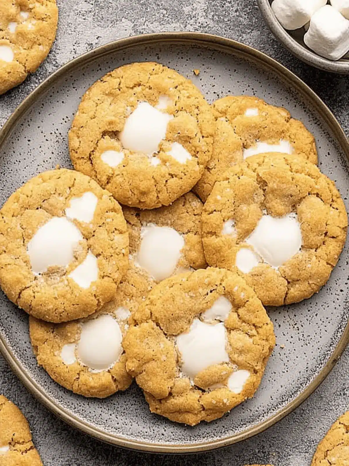 Irresistible Marshmallow Crispy Cookies in 30 Minutes 2 Marshmallow Crispy Cookies