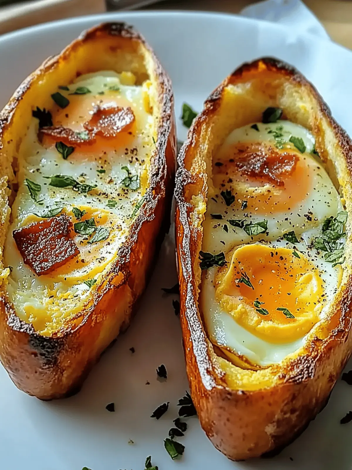 Baked Egg Boats Recipe: A Fun Twist on Breakfast Magic 3 Baked Egg Boats Recipe