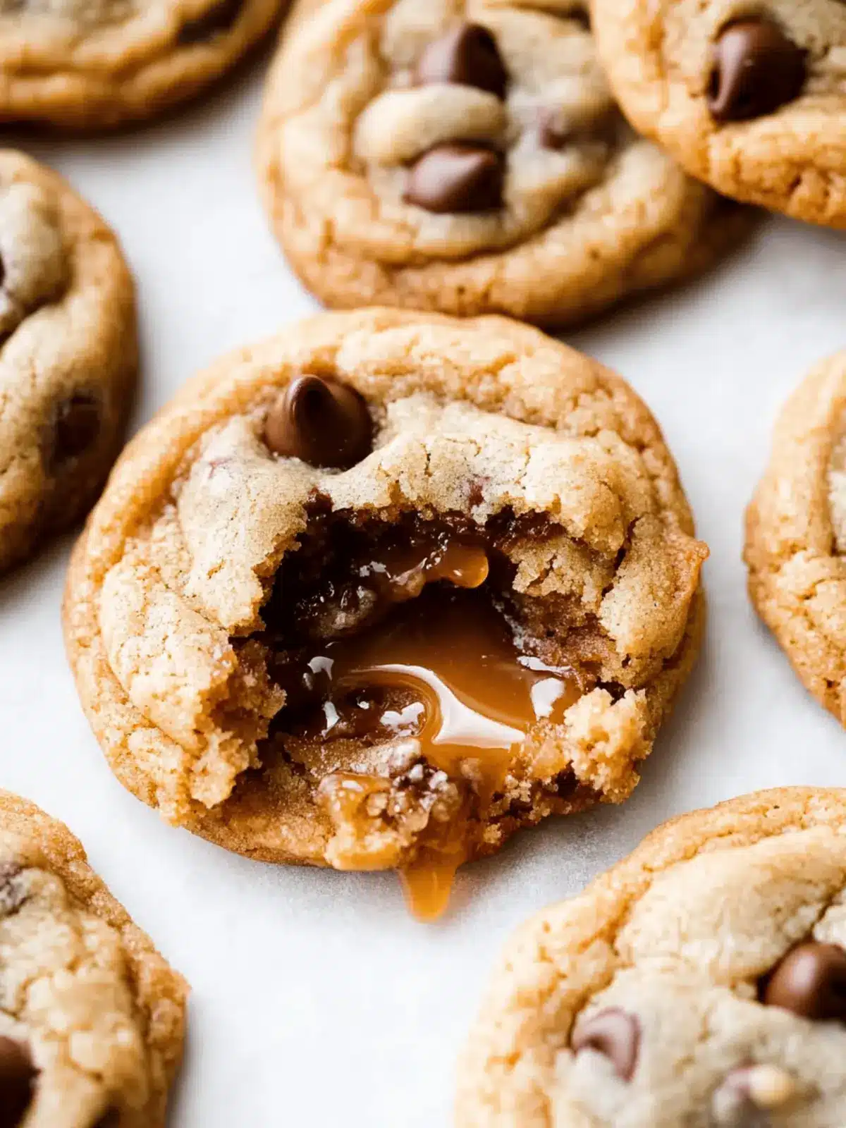 Decadent Salted Caramel Chocolate Chip Cookies to Crave 4 Salted Caramel Chocolate Chip Cookies