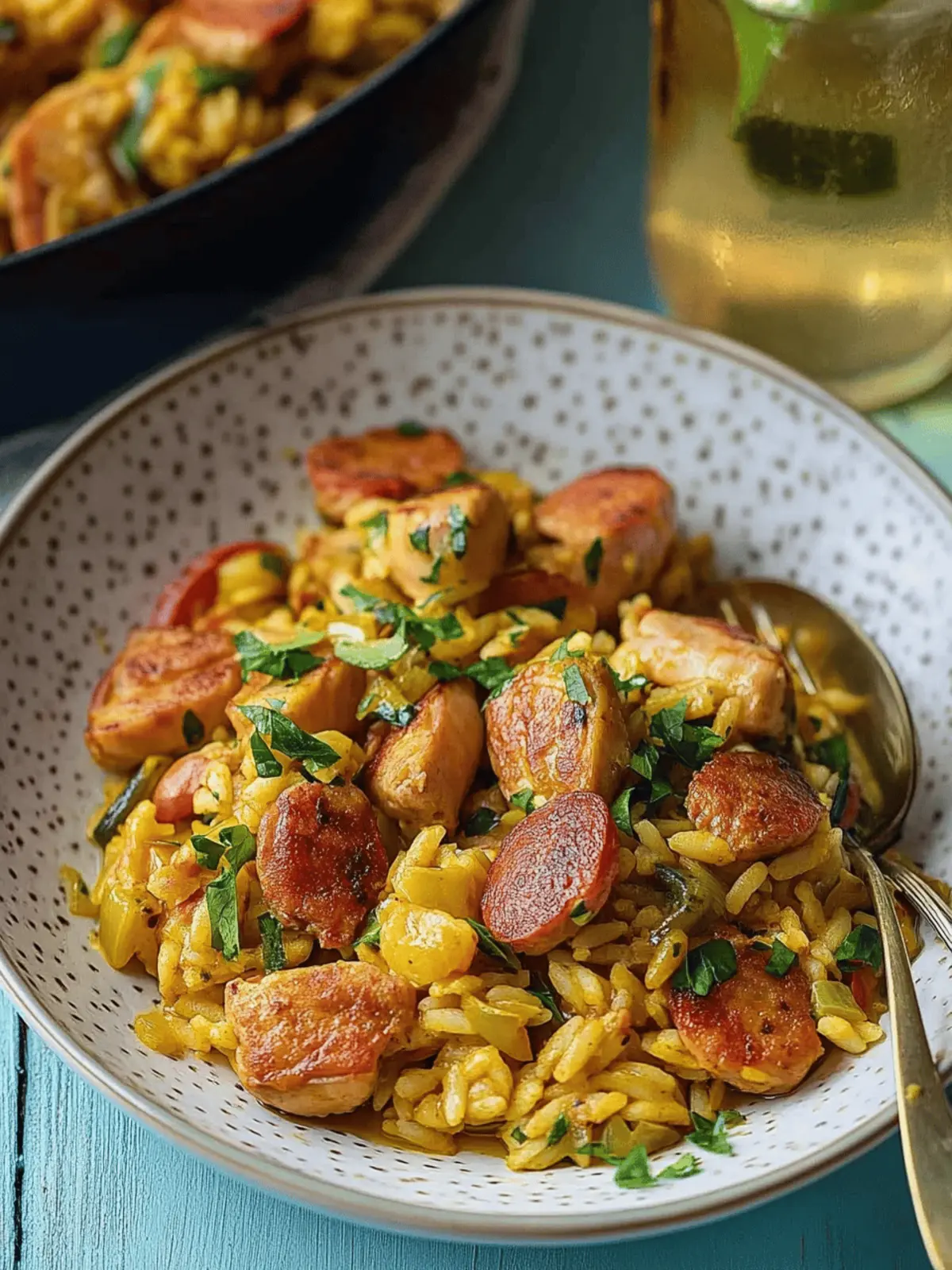 Flavorful Galinhada: Joyful One-Pot Chicken & Rice Delight 4 Galinhada