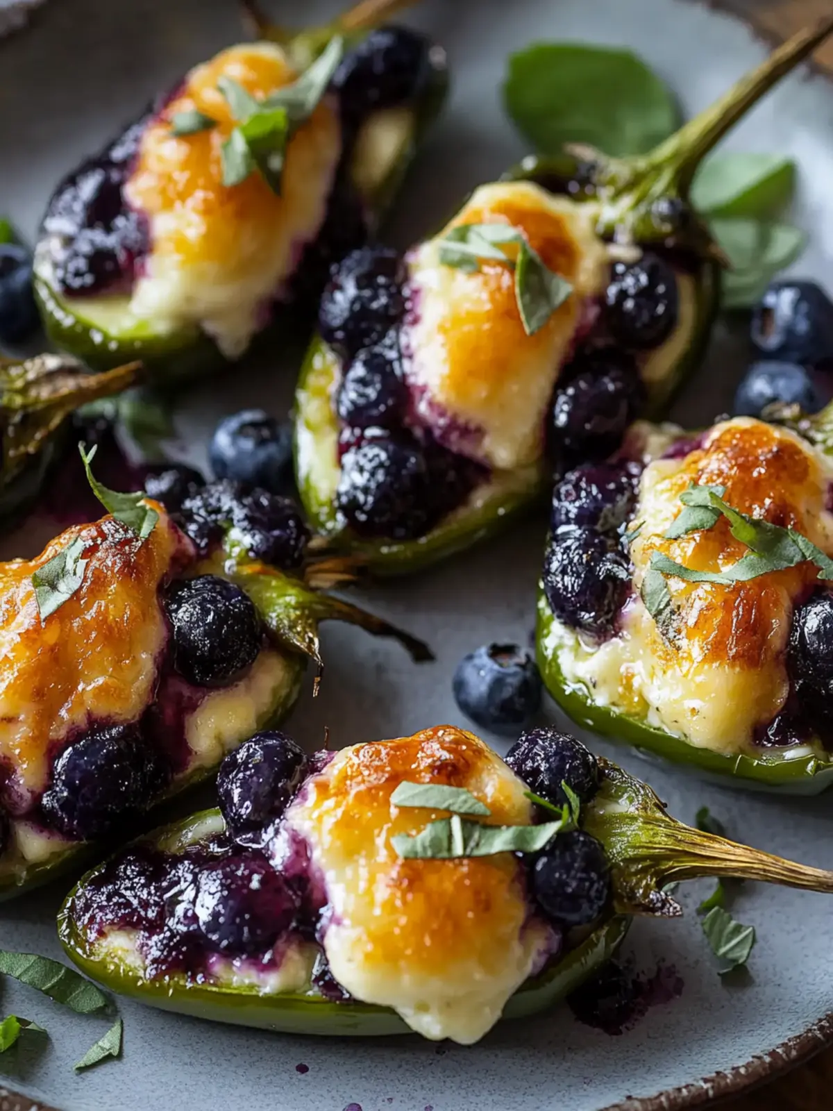Irresistible Blueberry Brie Jalape o Poppers You ll Love 2 Blueberry Brie Jalape o Poppers