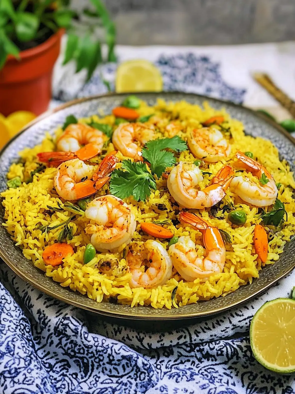 Flavorful Shrimp Rice with Herbs (Meygoo Polo) for Dinner Delight 2 Shrimp Rice with Herbs (Meygoo Polo)