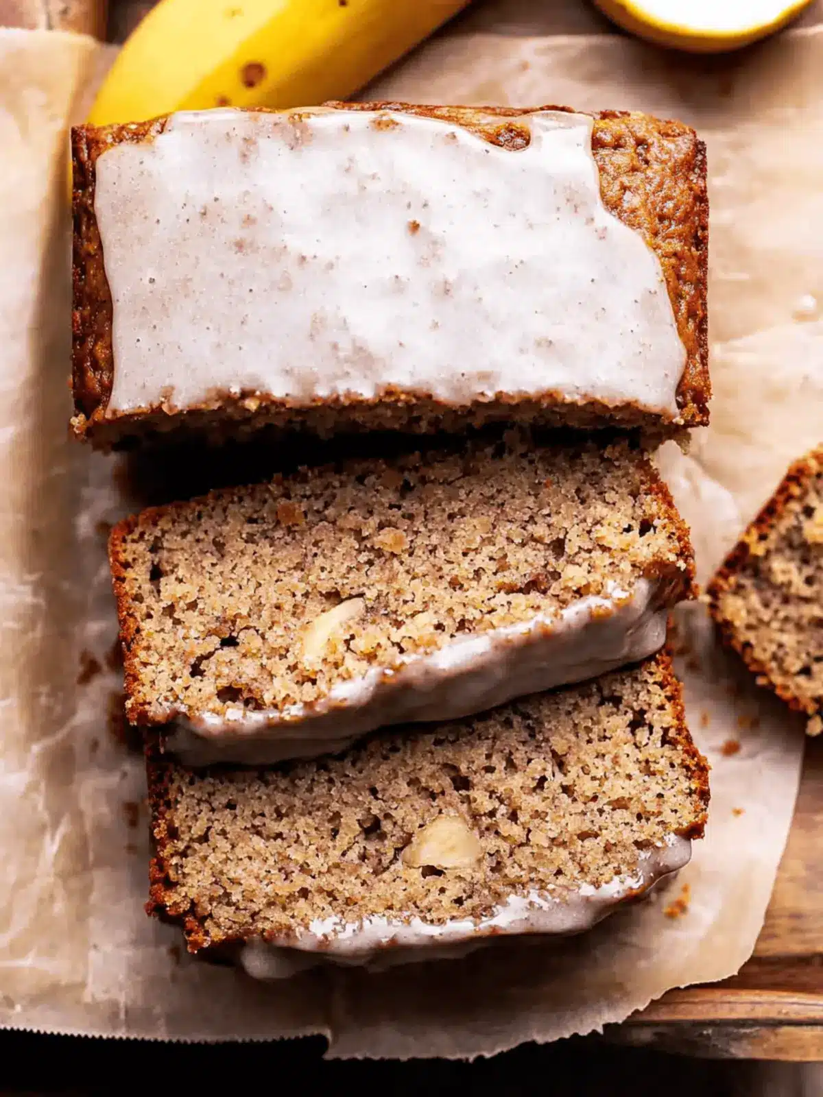 Ultra Moist Brown Butter Banana Bread with Glaze You'll Love 2 Ultra Moist Brown Butter Banana Bread with Glaze