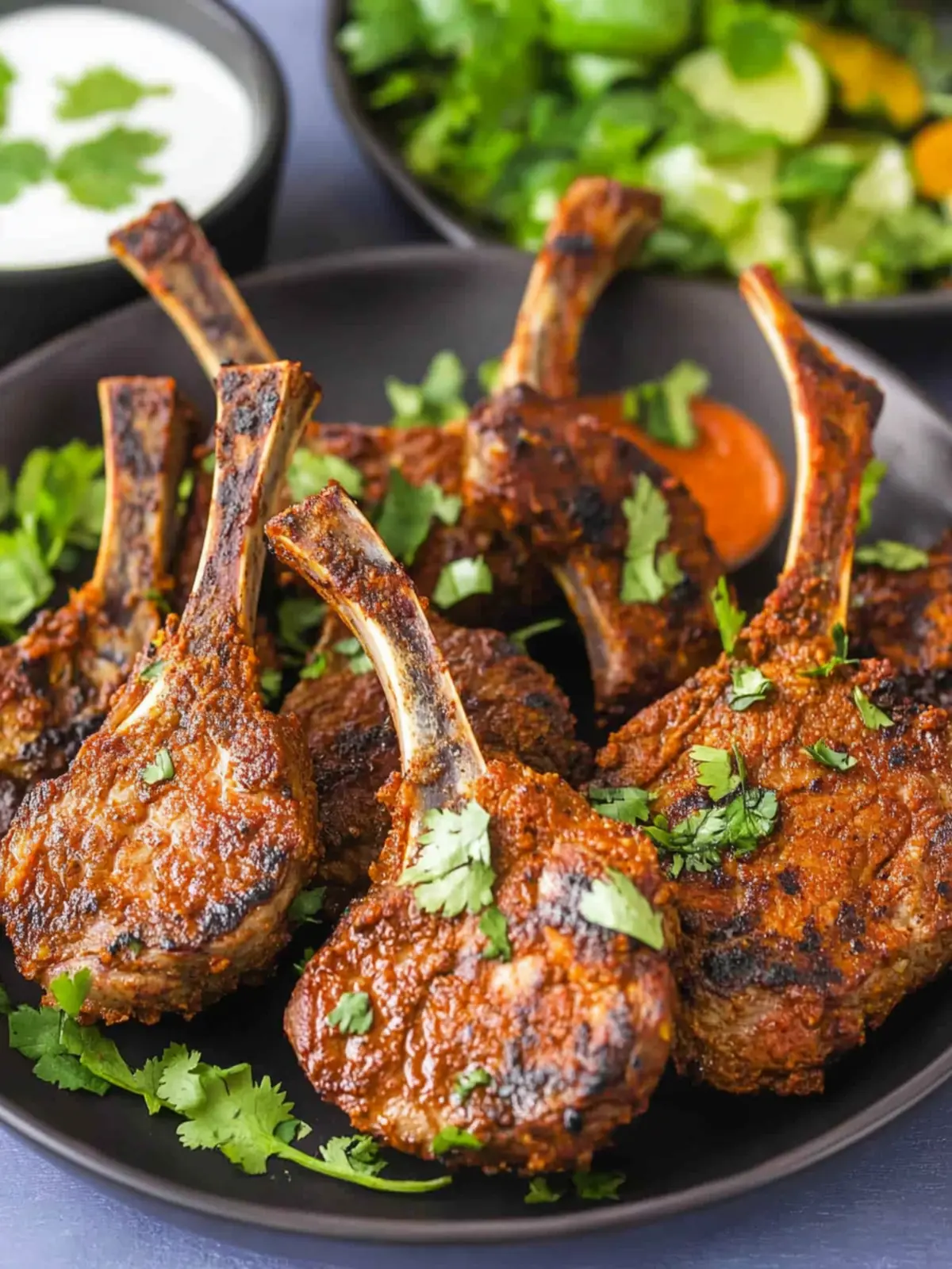 Tandoori Lamb Chops: Juicy Air Fryer Delight You ll Love 2 Tandoori Lamb Chops (Air Fryer Option)