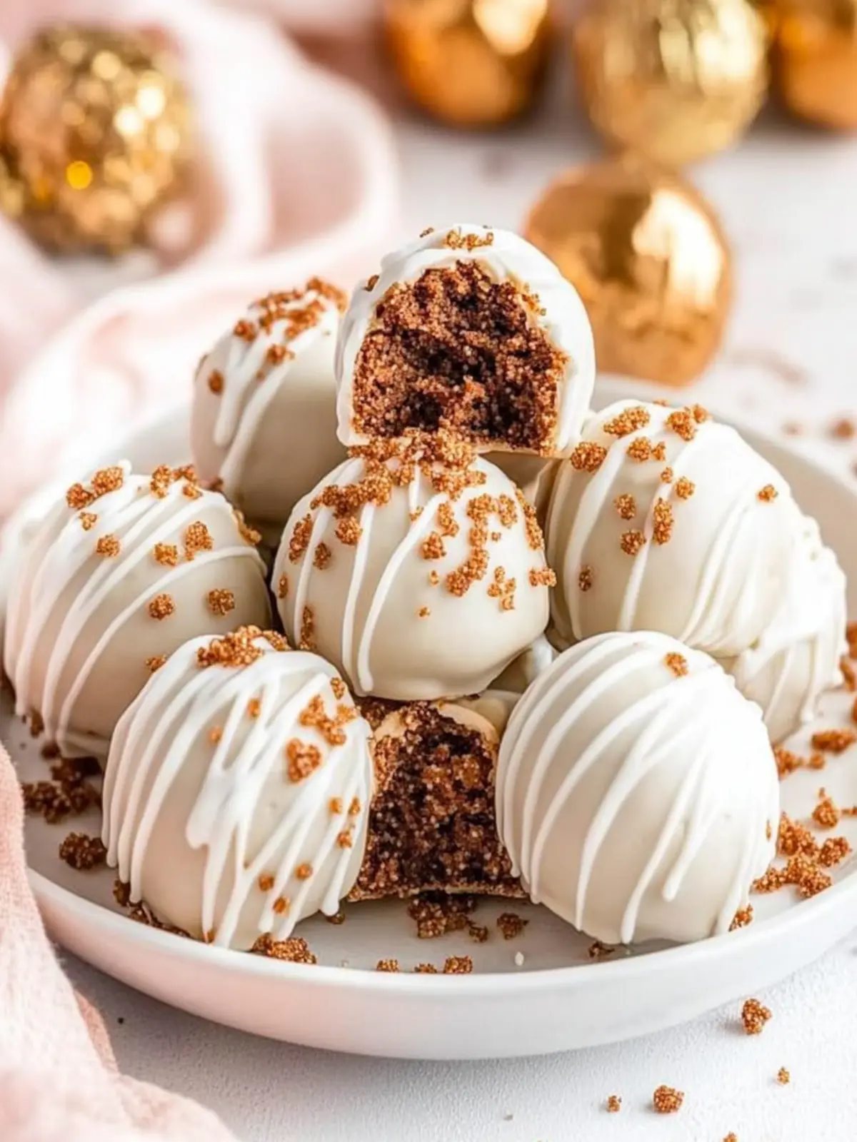 Delicious No-Bake Gingerbread Truffles for Holiday Joy 3 Gingerbread Truffles