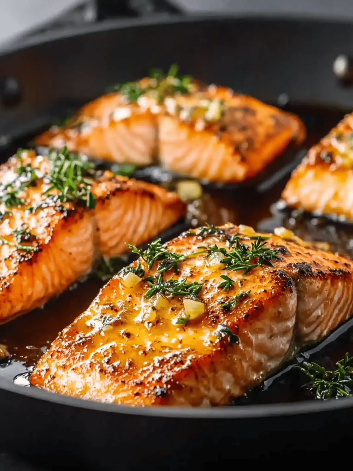 25-Minute One-Pan Honey Garlic Butter Salmon: Easy Delight! 3 25-Minute One-Pan Honey Garlic Butter Salmon