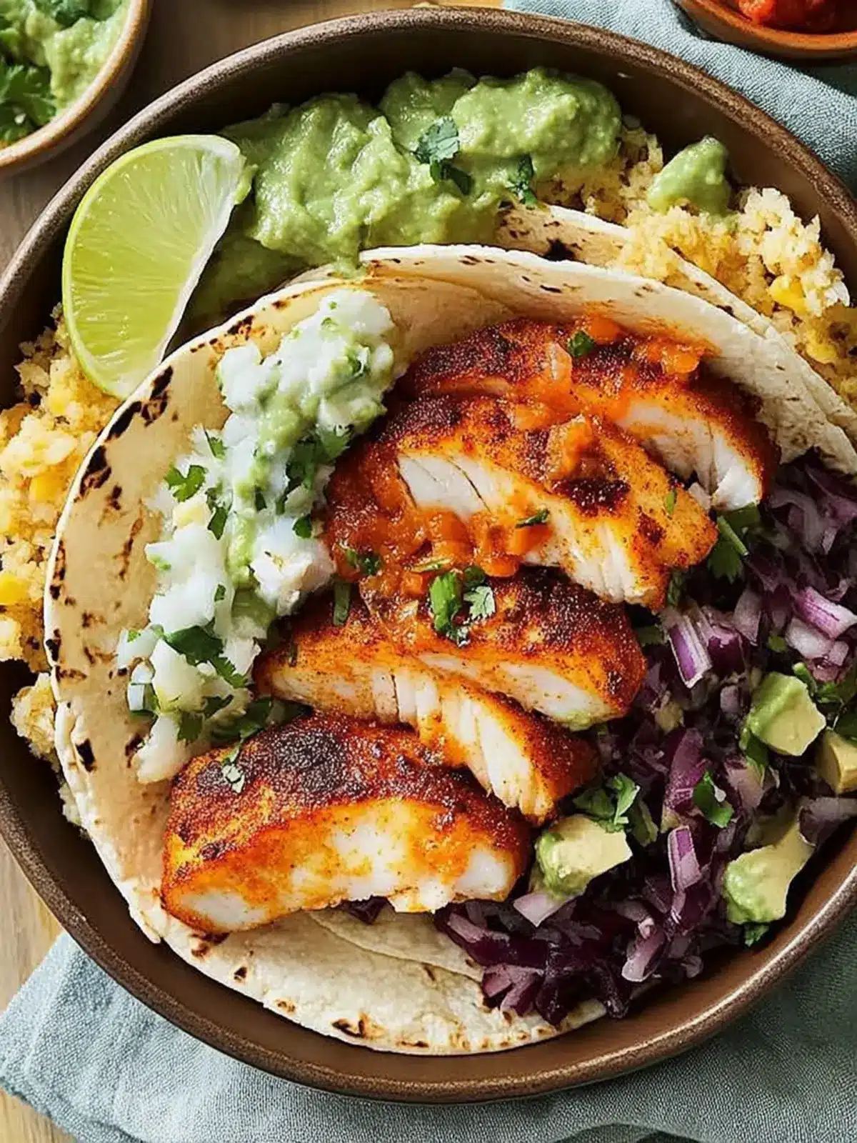 Better-Than-Takeout Fish Taco Bowls for a Crunchy Feast 3 Better Than Takeout Fish Taco Bowls