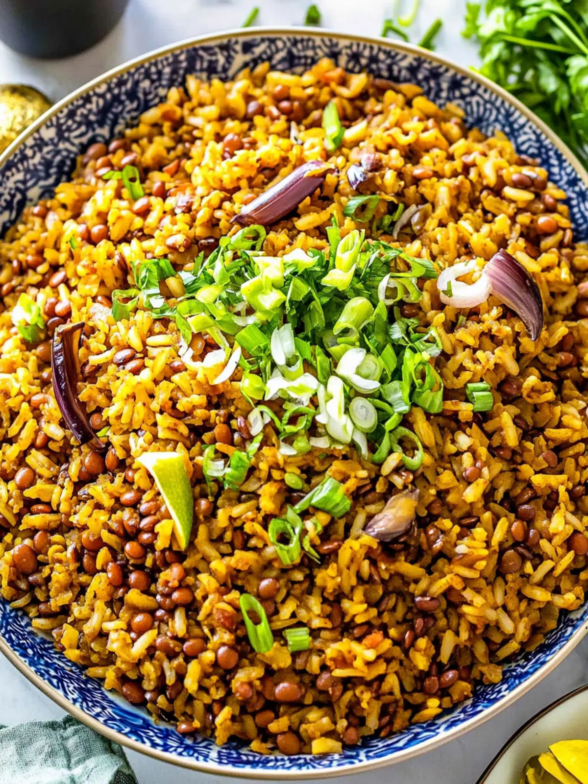 Mouthwatering Mujadara: Comforting Lentils and Rice Delight 2 Mujadara (Lentils and Rice)
