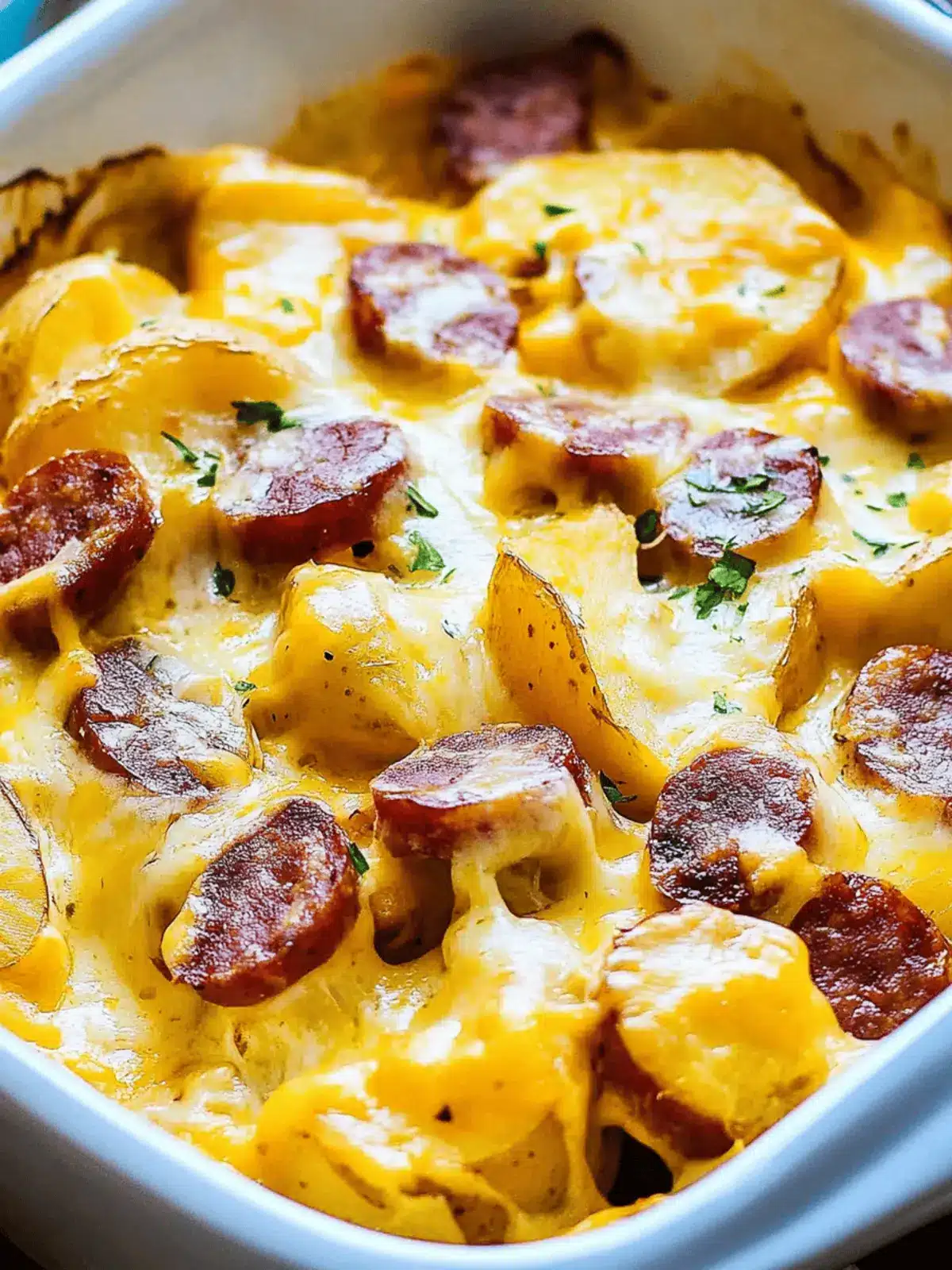 Cheesy Ranch Potatoes and Smoked Sausage: A Cozy Delight 2 Cheesy Ranch Potatoes and Smoked Sausage