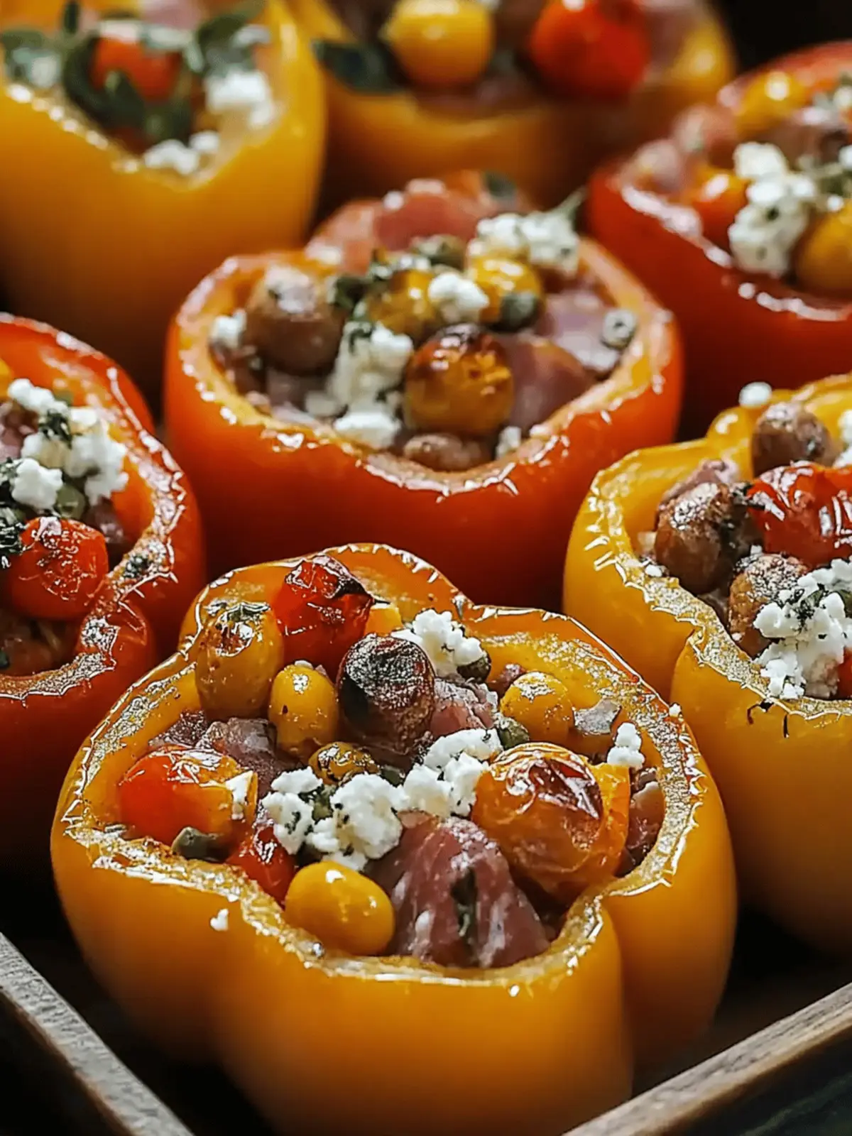 Stuffed Charcuterie Board Peppers: Flavor-Packed Party Bites 3 Stuffed Charcuterie Board Peppers