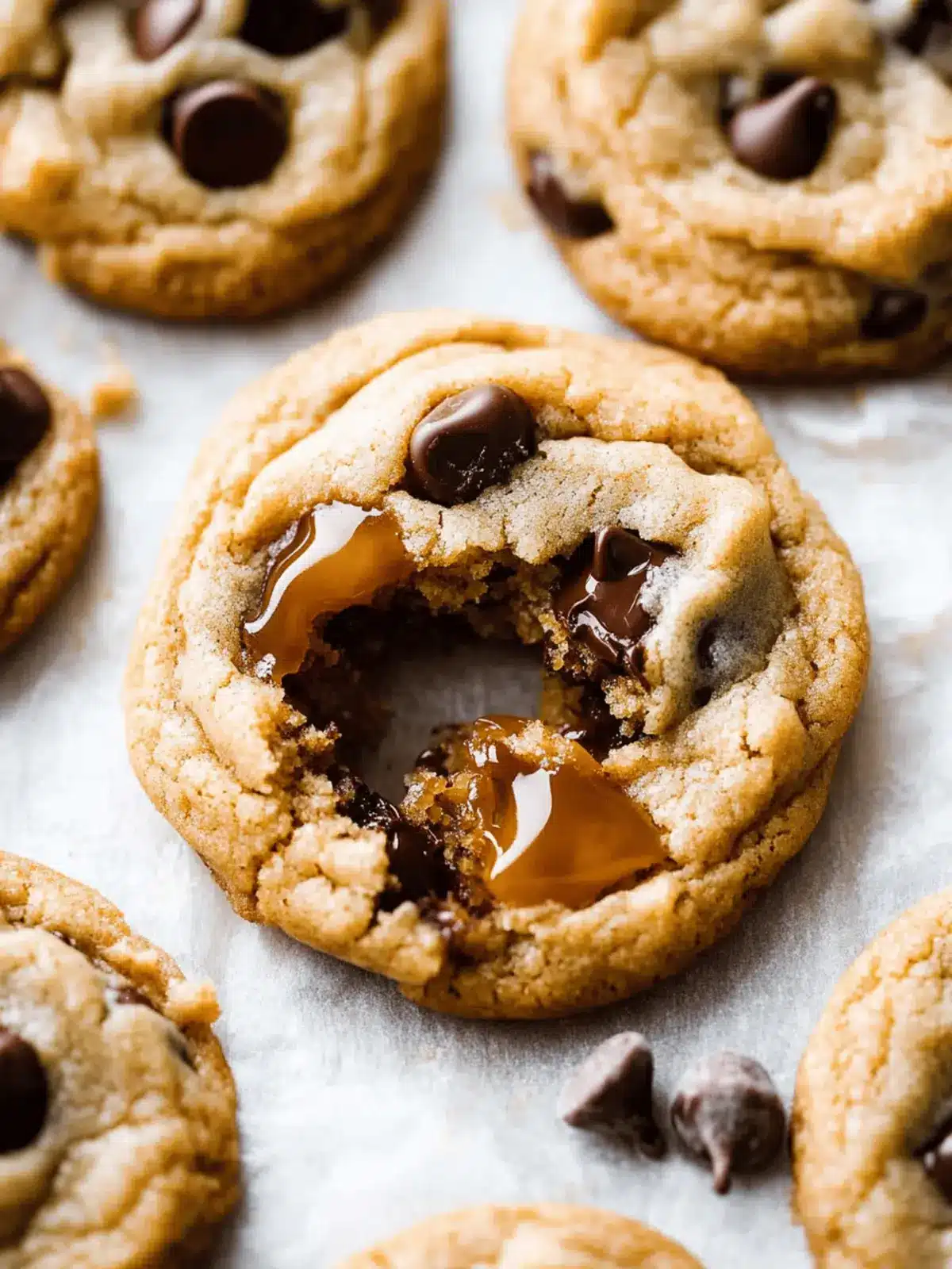Decadent Salted Caramel Chocolate Chip Cookies to Crave 2 Salted Caramel Chocolate Chip Cookies