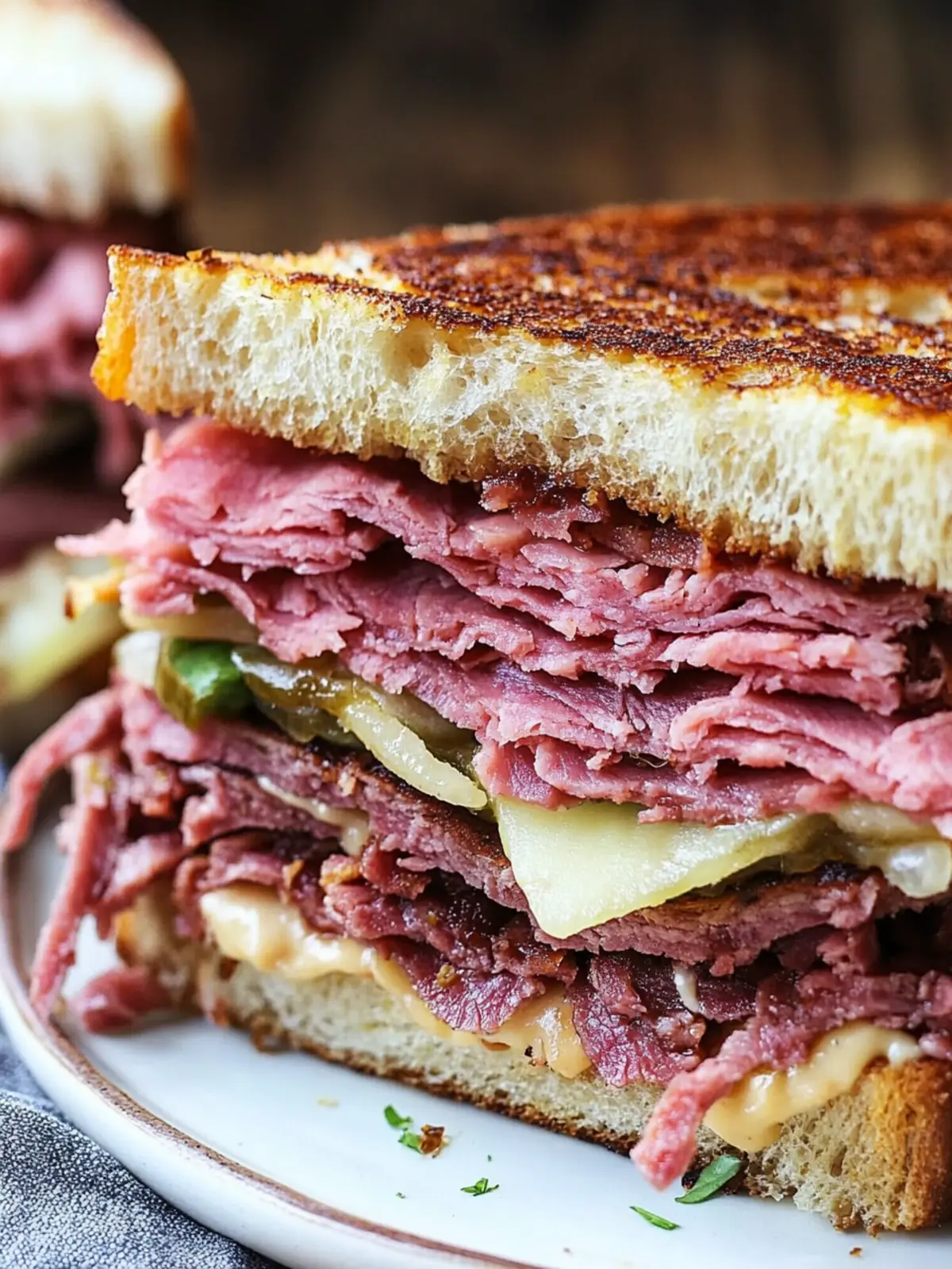 Savory Pastrami Sandwich: Elevate Your Homemade Deli Game 4 Pastrami Sandwich