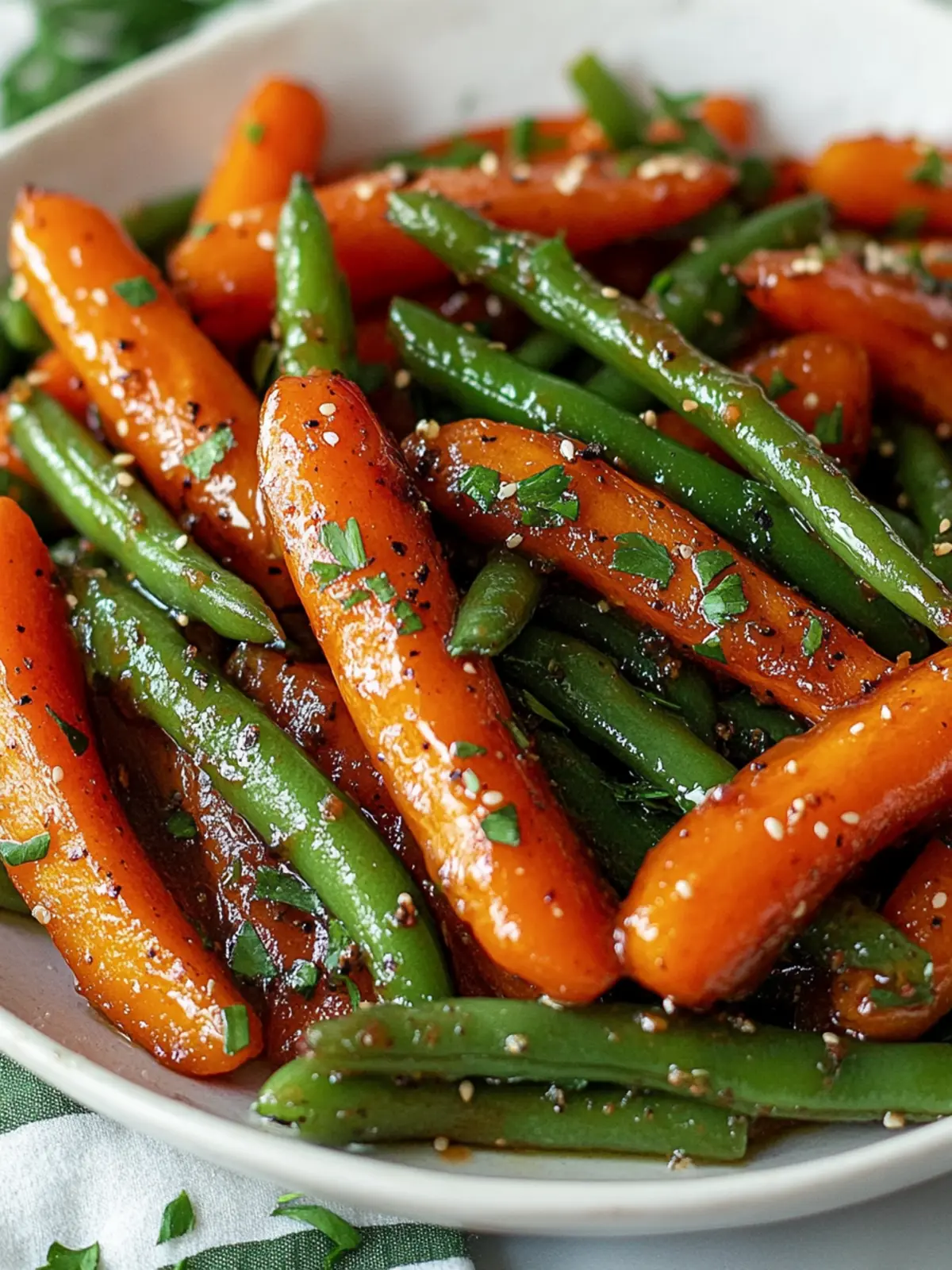 Honey Glazed Carrots & Green Beans for a Flavorful Feast 2 Honey Glazed Carrots & Green Beans