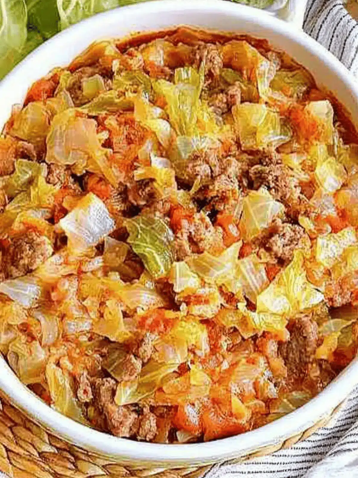 Comforting Cabbage Beef Casserole Recipe for Busy Weeknights 2 Cabbage Beef Casserole Recipe