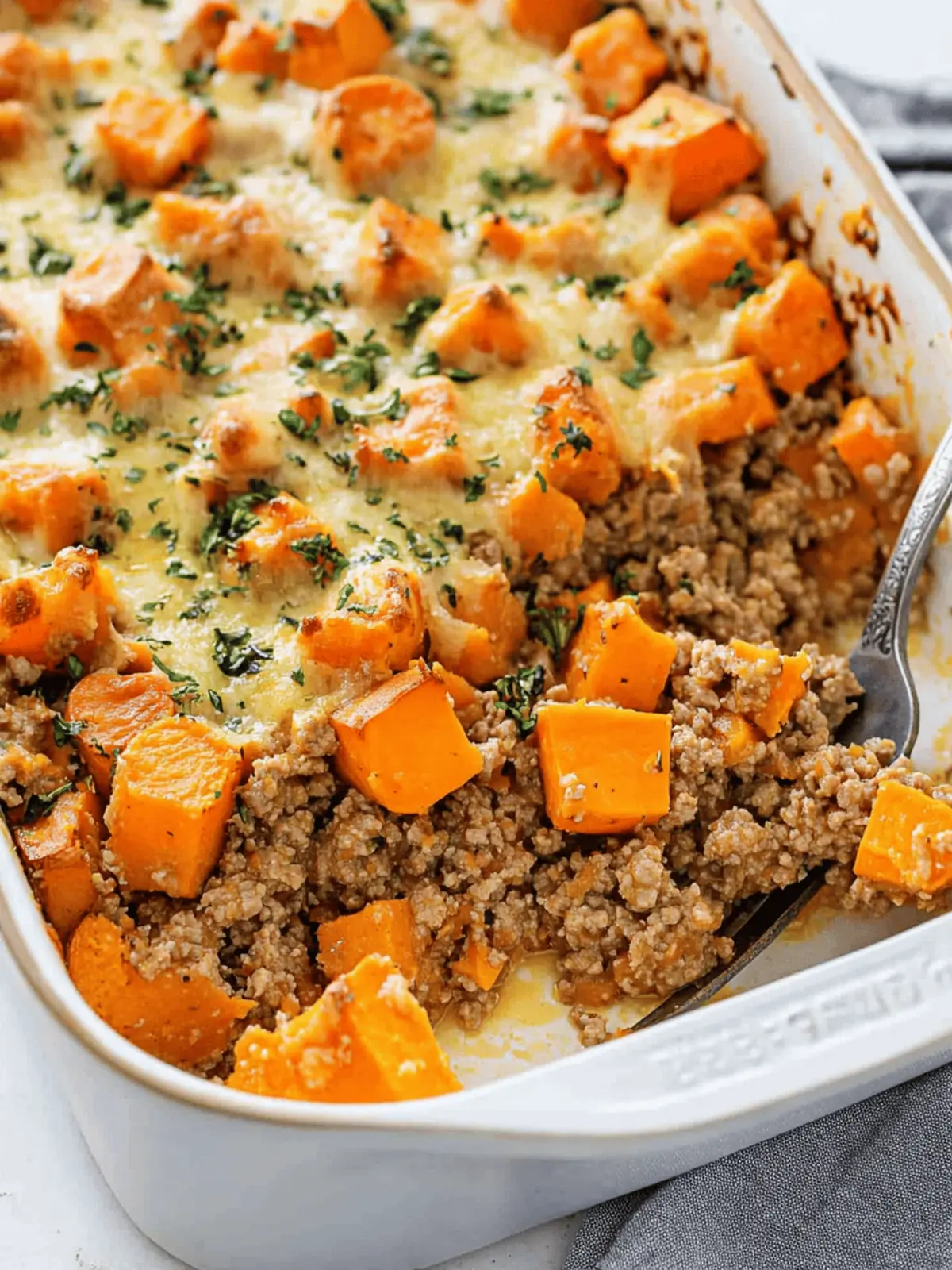 Ground Turkey Sweet Potato Bake for a Cozy Weeknight Dinner 3 Ground Turkey Sweet Potato Bake