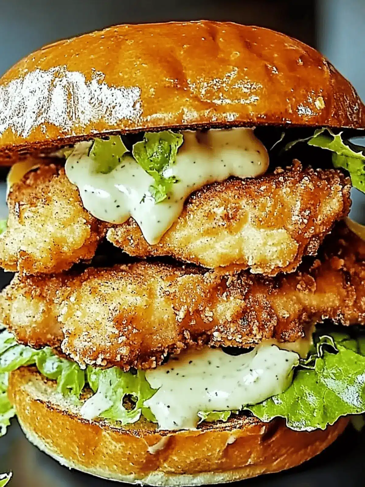 Crispy Chicken Caesar Sandwich: Homemade Flavor Revolution 2 Crispy Chicken Caesar Sandwich