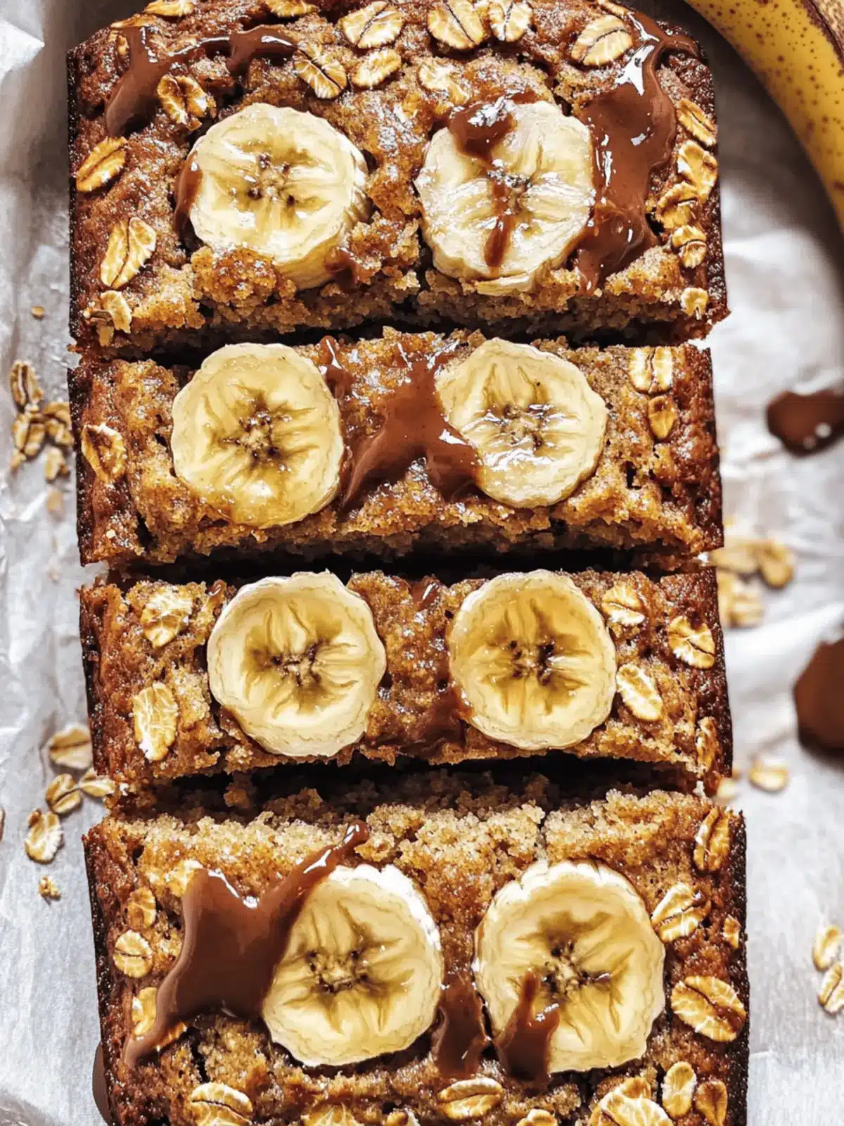 Oatmeal Banana Bread: Your New Healthy Snack Delight! 3 Oatmeal Banana Bread