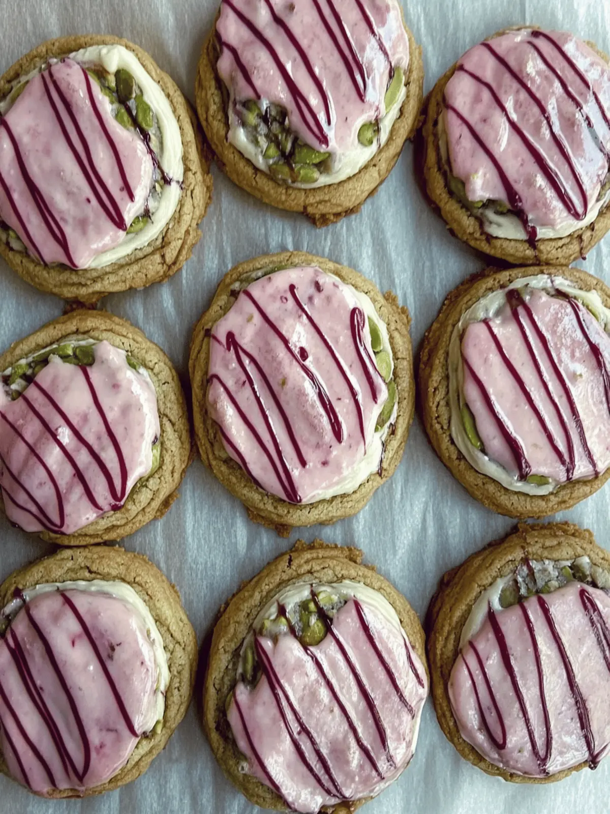 Pistachio and Raspberry Cheesecake Cookies That Wow Your Tastebuds 4 Pistachio and Raspberry Cheesecake Cookies