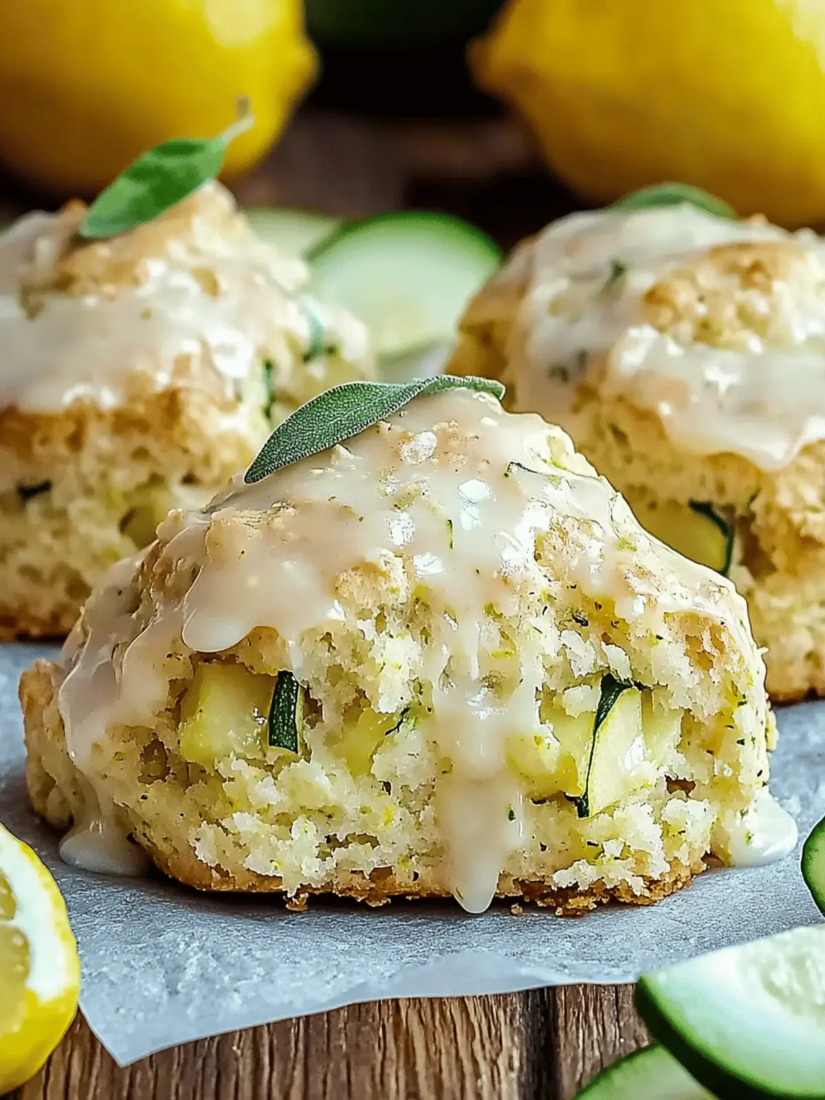 Delicious Lemon Zucchini Scones Ready in 33 Minutes 2 Lemon Zucchini Scones