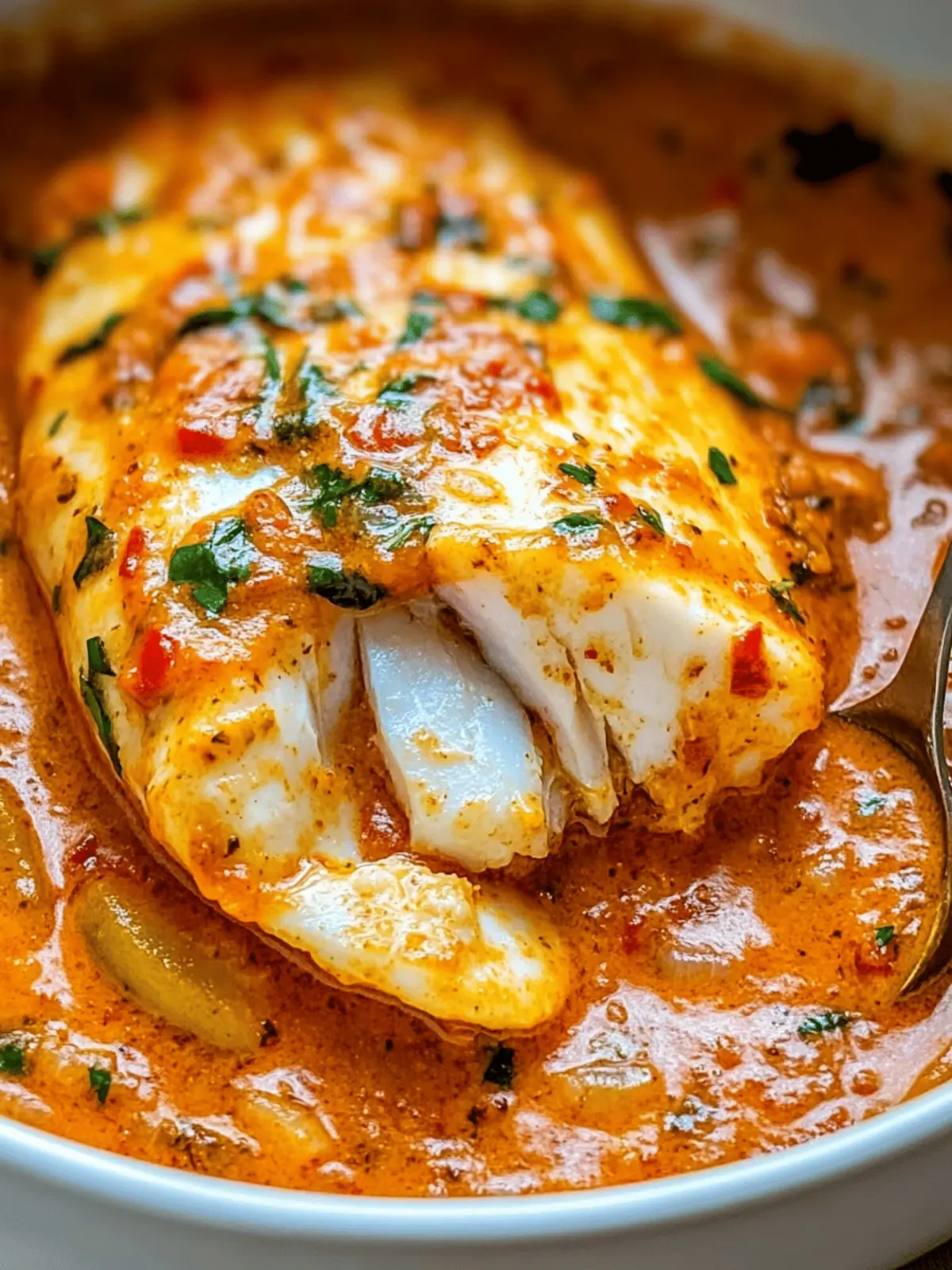 Tilapia in Roasted Pepper Sauce: Quick Mediterranean Magic 2 Tilapia in Roasted Pepper Sauce