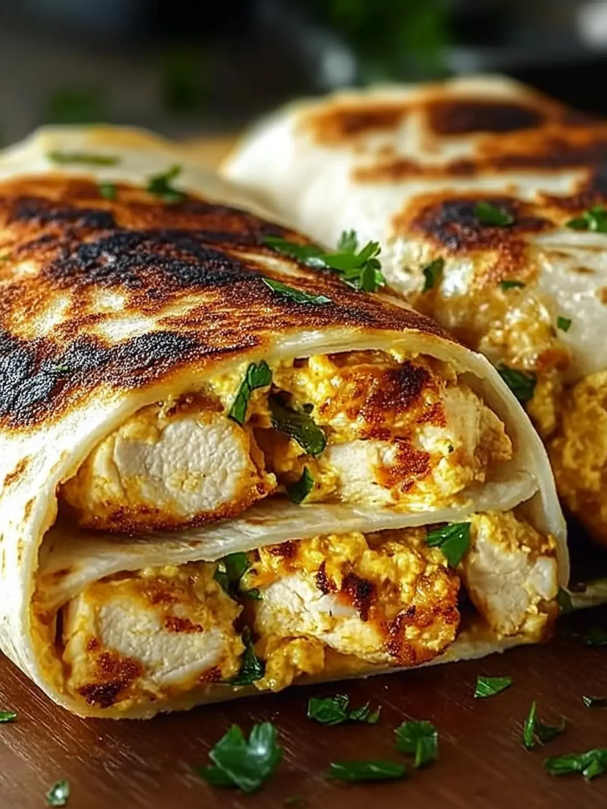 Irresistible Crispy Parmesan Garlic Chicken Burritos You ll Love 3 Crispy Parmesan Garlic Chicken Burritos