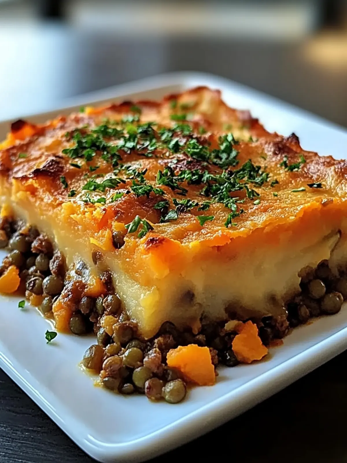 Vegan Sweet Potato & Lentil Shepherd s Pie for Cozy Nights 2 Sweet Potato & Lentil Shepherd s Pie