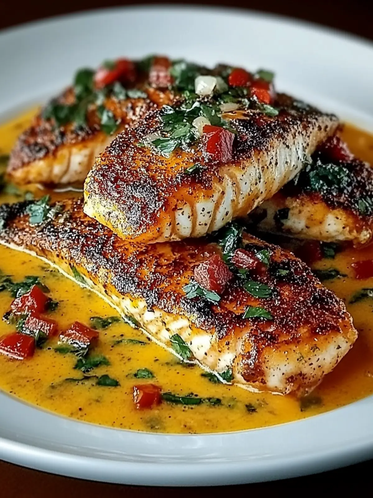 Savory Red Snapper with Creamy Creole Sauce for Easy Nights 2 Red Snapper with Creamy Creole Sauce