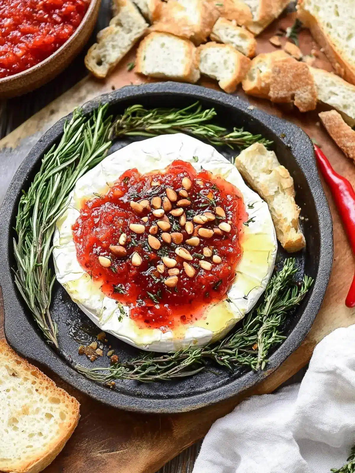 Elegant Baked Brie With Red Pepper Jelly You ll Love 3 Baked Brie With Red Pepper Jelly
