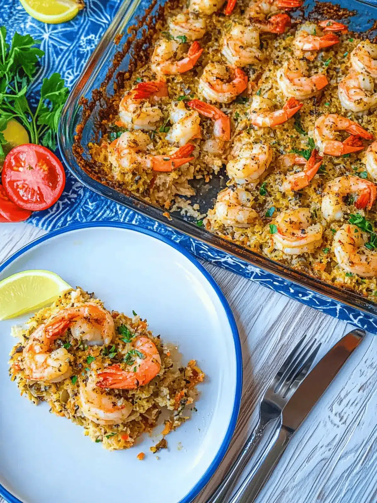 Baked Crab-Stuffed Shrimp Casserole for a Cozy Dinner Delight 2 Baked Crab-Stuffed Shrimp Casserole
