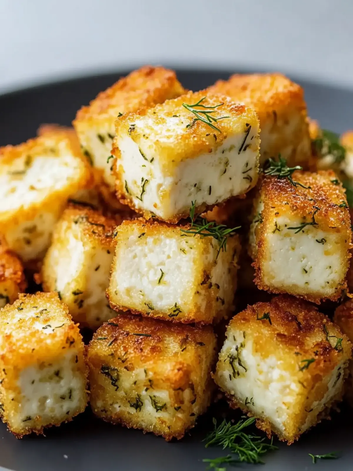 Tangy Dill Pickle Tofu Bites A Crunchy Vegan Delight! 4 Tangy Dill Pickle Tofu Bites