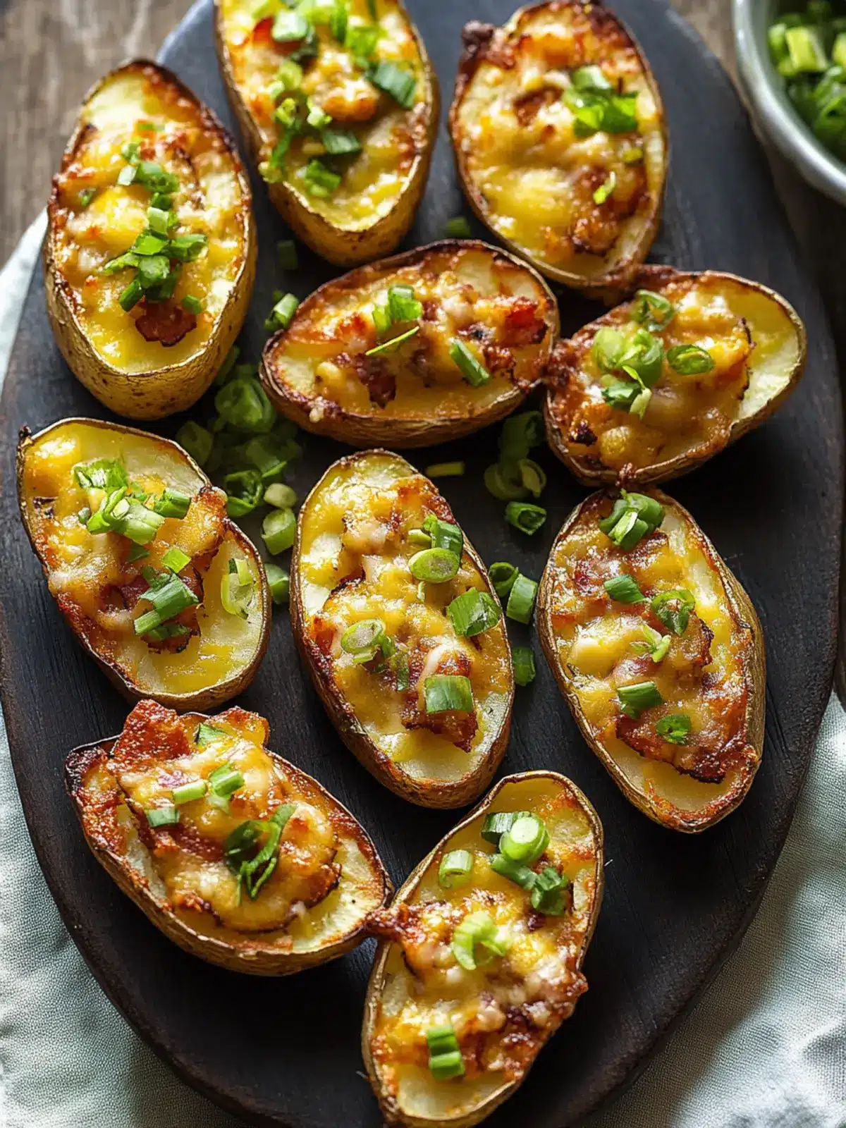 Loaded Potato Skins: Your Ultimate Comfort Food Upgrade 4 Loaded Potato Skins