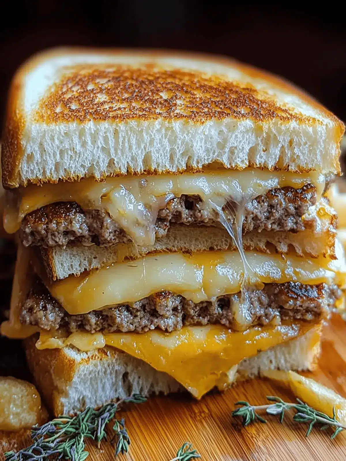 Smashing Patty Melts with Irresistible Signature Sauce 2 Smashing Patty Melts Signature Sauce