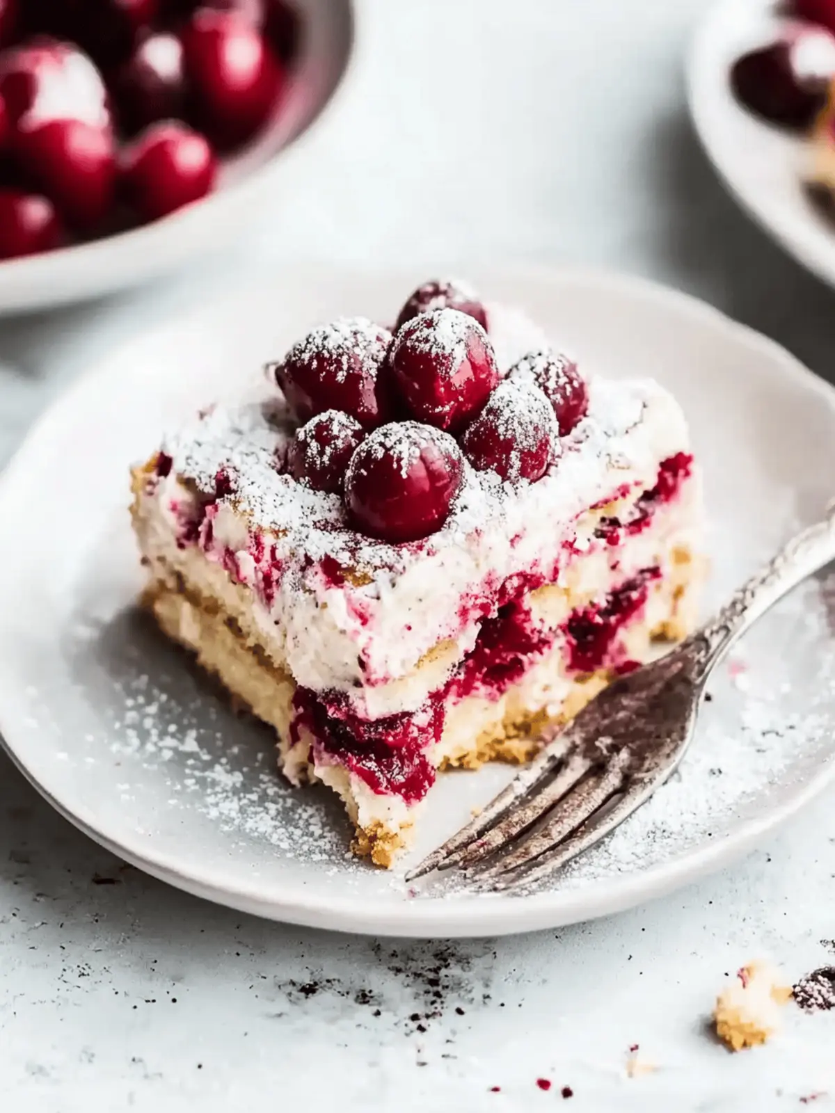 Cherry Amaretto Tiramisu: Indulge in a Creamy Delight 4 Cherry Amaretto Tiramisu