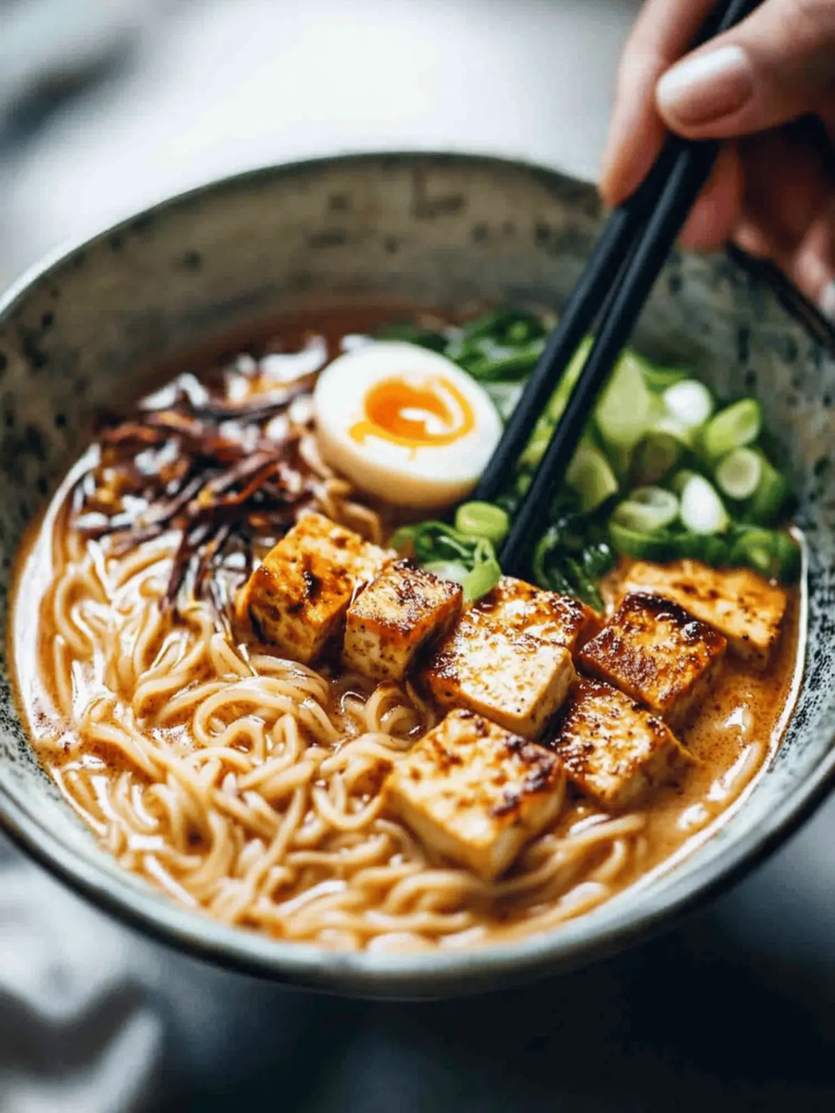Homemade Spicy Ramen with Tofu: A Flavorful Comfort Bowl 4 Homemade Spicy Ramen with Tofu