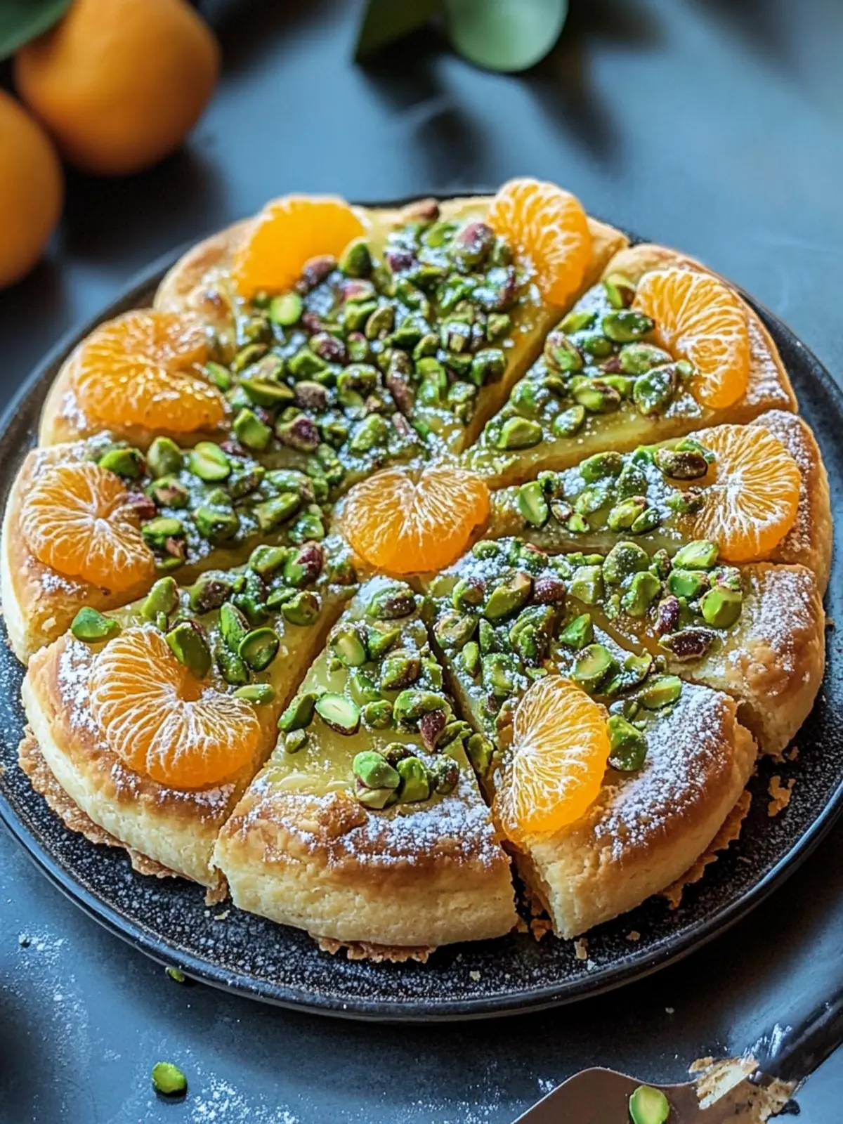 Pistachio Orange Pastries: A Sweet Mediterranean Delight 2 Pistachio Orange Pastries