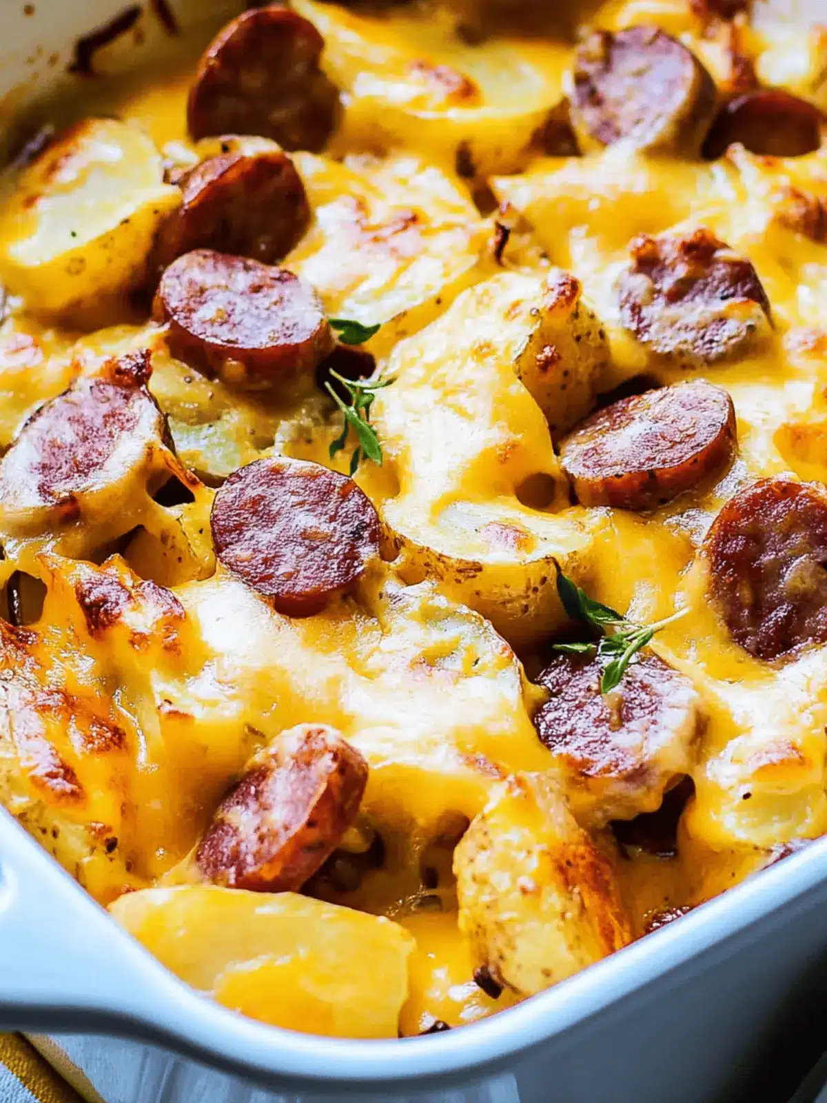 Cheesy Ranch Potatoes and Smoked Sausage: A Cozy Delight 4 Cheesy Ranch Potatoes and Smoked Sausage