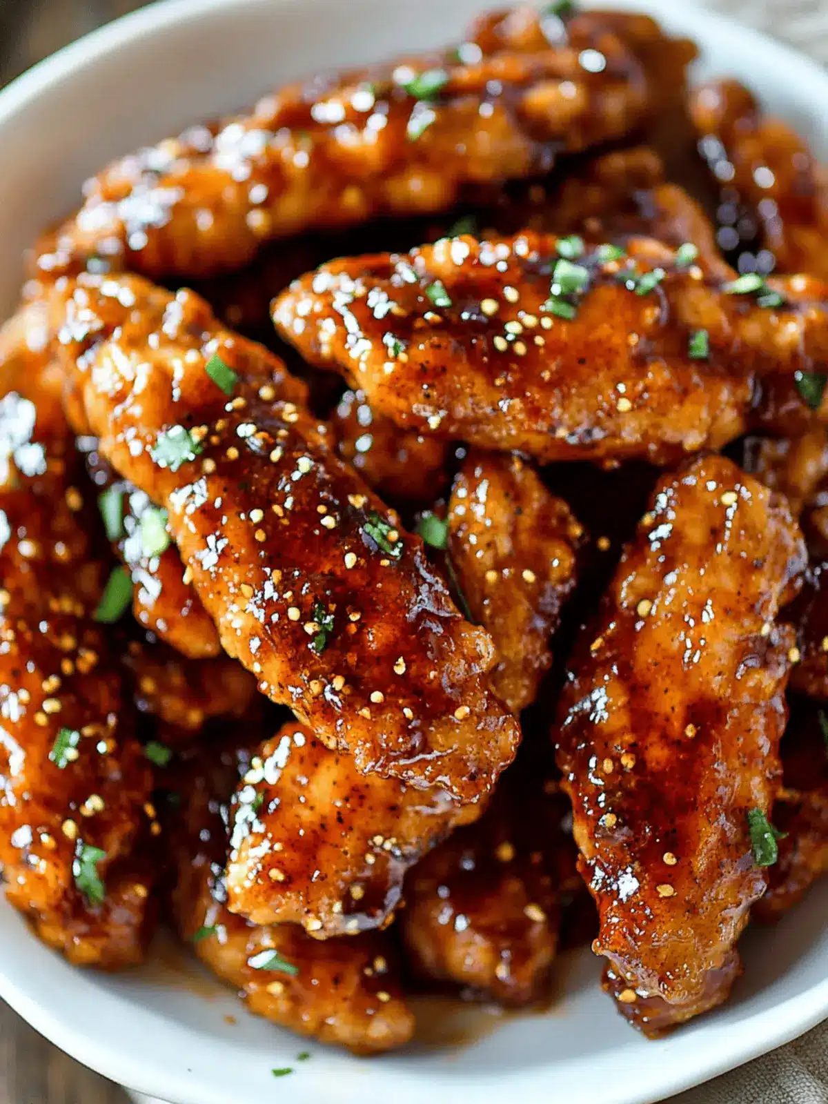 Sweet & Spicy Sticky Chicken Tenders Your Family Will Love 3 Sweet & Spicy Sticky Chicken Tenders