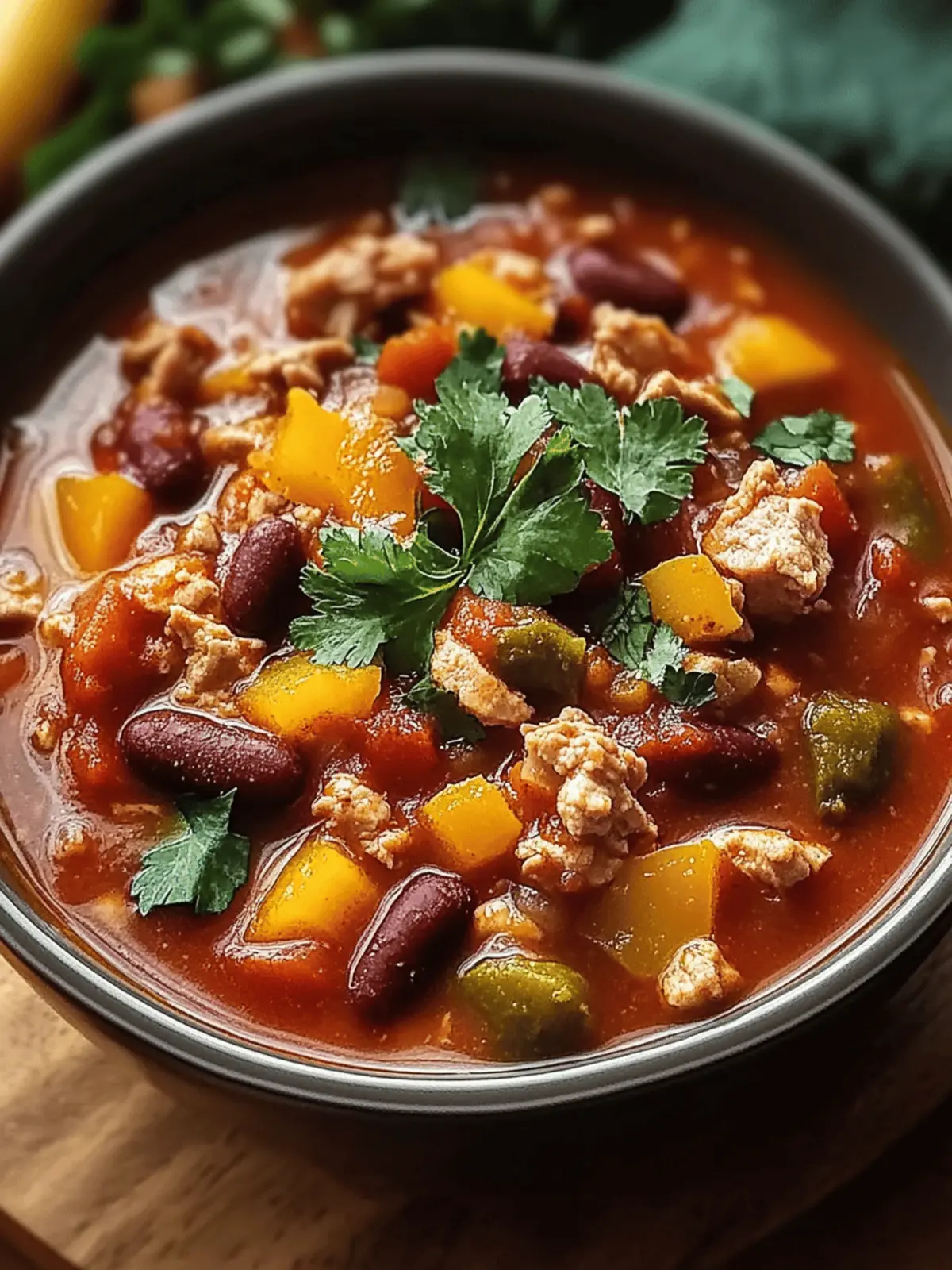 Hearty Turkey & Vegetable Chili for Cozy Family Nights 2 Turkey & Vegetable Chili