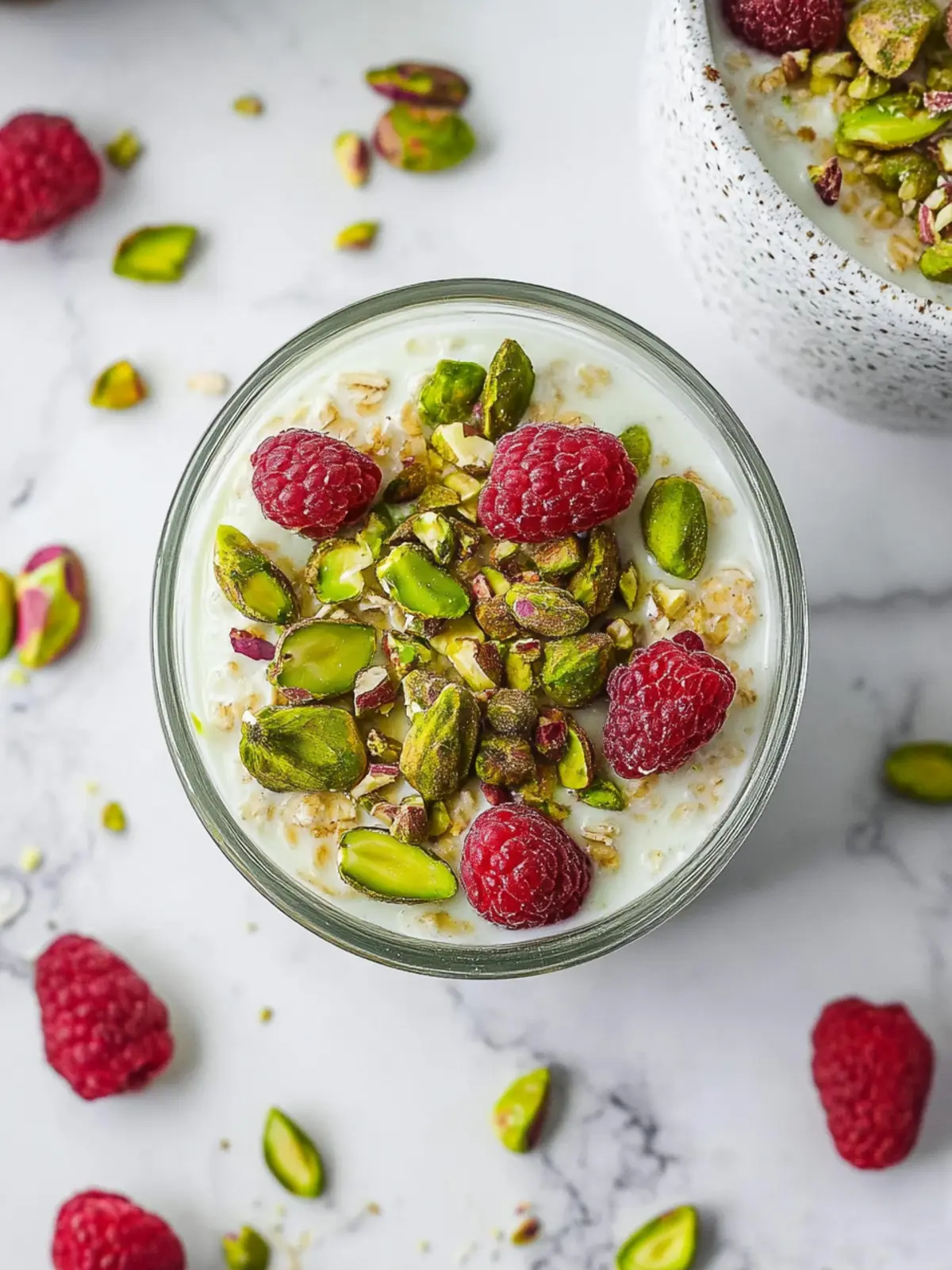 Deliciously Creamy Pistachio Overnight Oats for Busy Mornings 2 Pistachio Overnight Oats