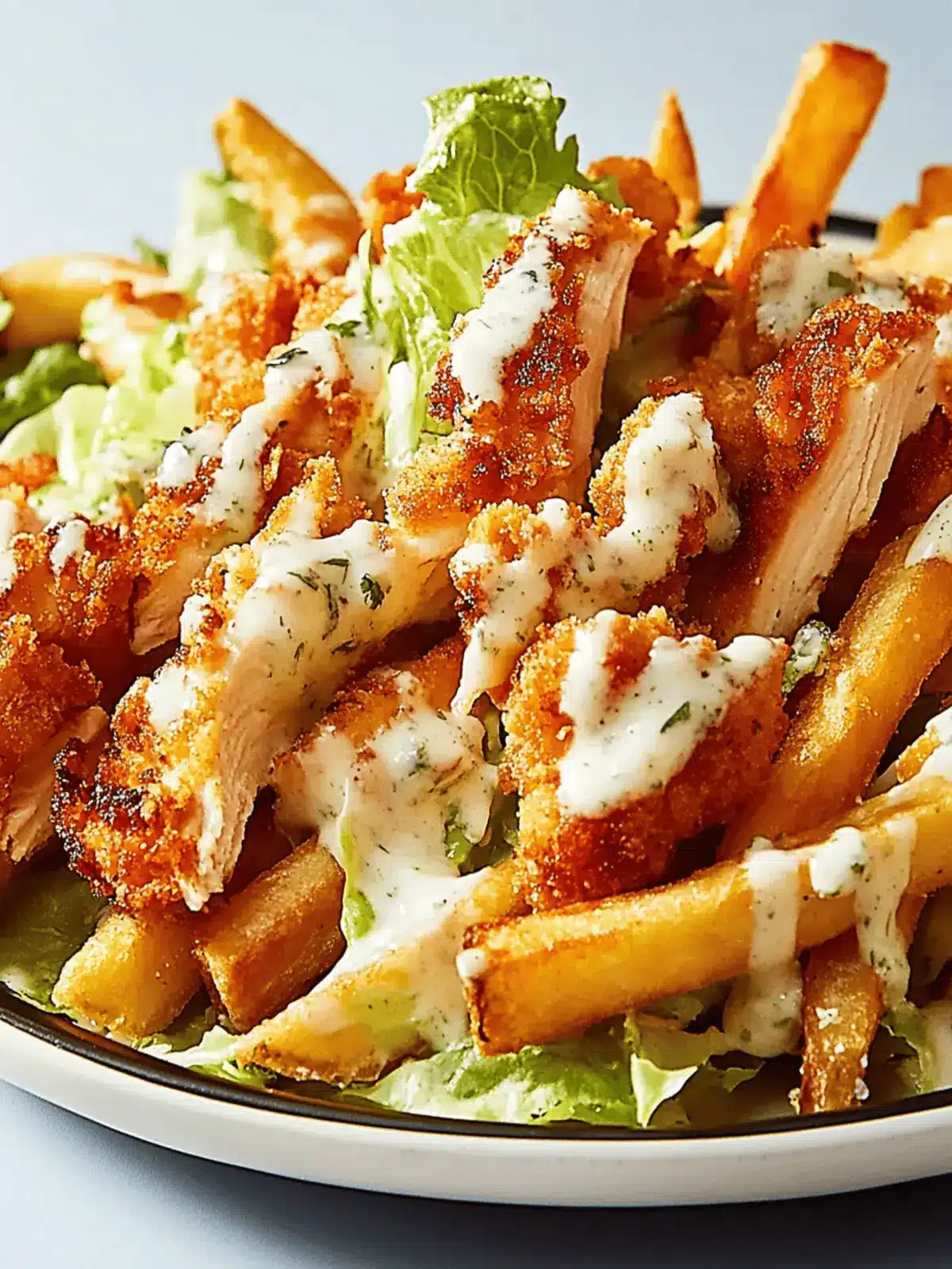 Savory Chicken Caesar Fries That Will Change Your Dinner Game 4 Chicken Caesar Fries