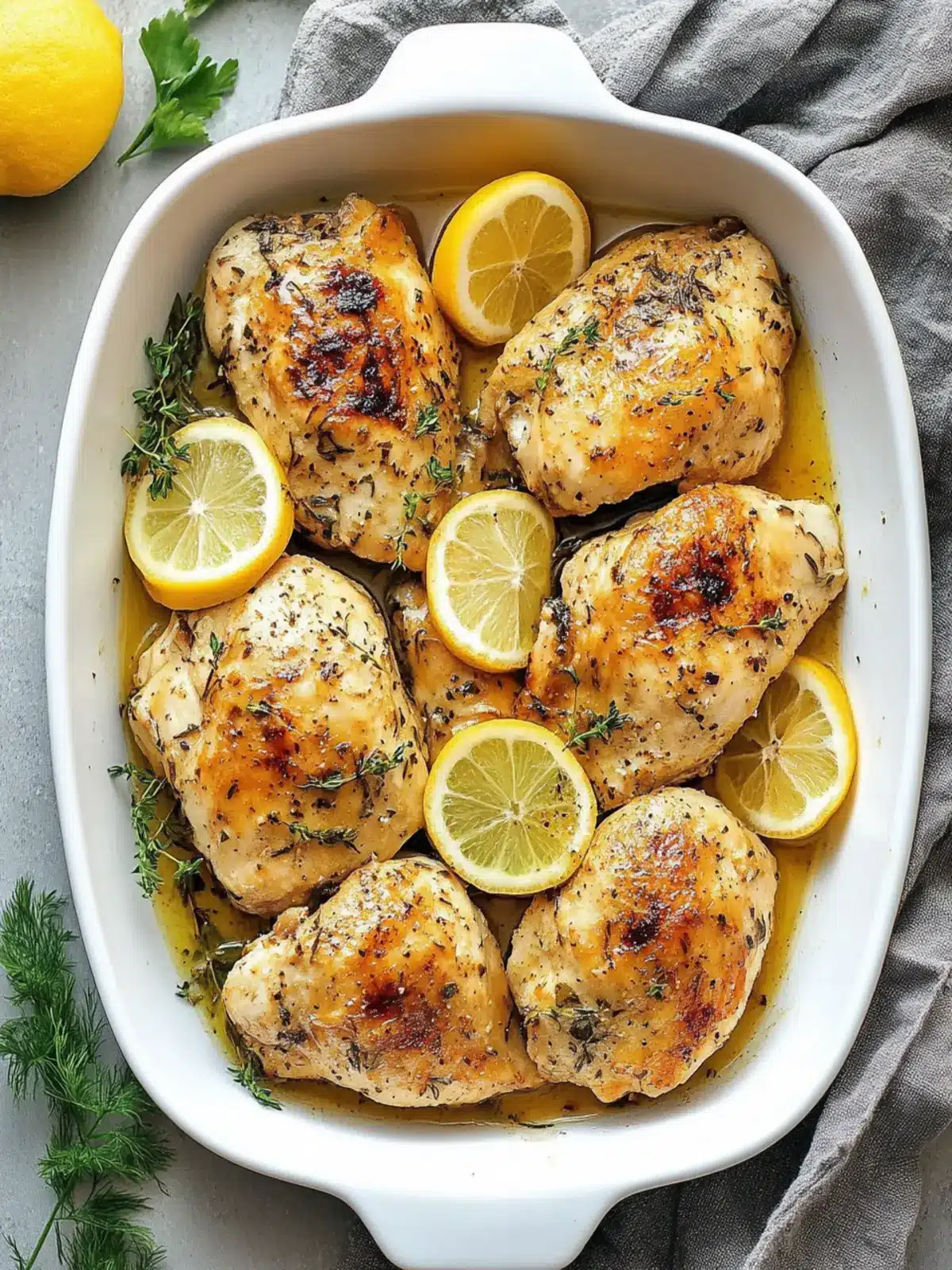 Zesty Greek Lemon Chicken Thighs You ll Crave Again and Again 3 Greek Lemon Chicken