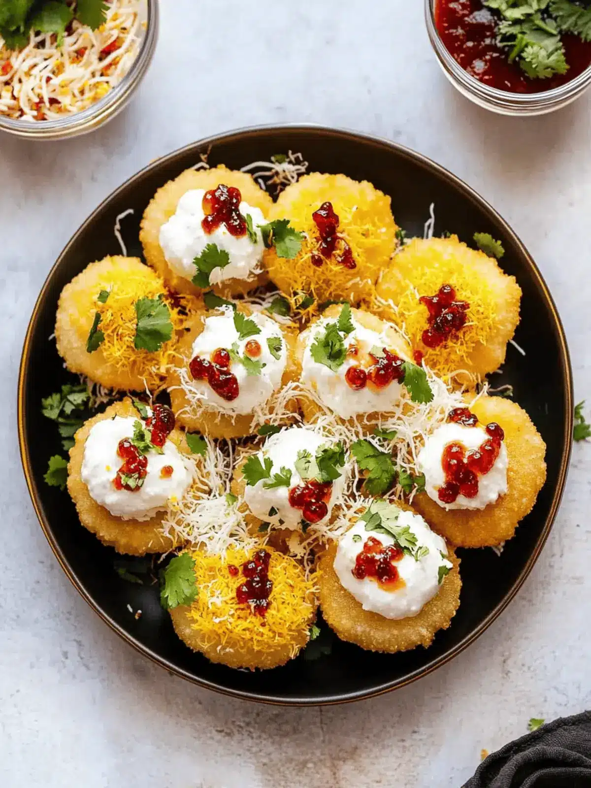 Crispy Dahi Puri | Quick Sev Puri Dahi Puri Delight 2 Dahi Puri | Sev Puri Dahi Puri